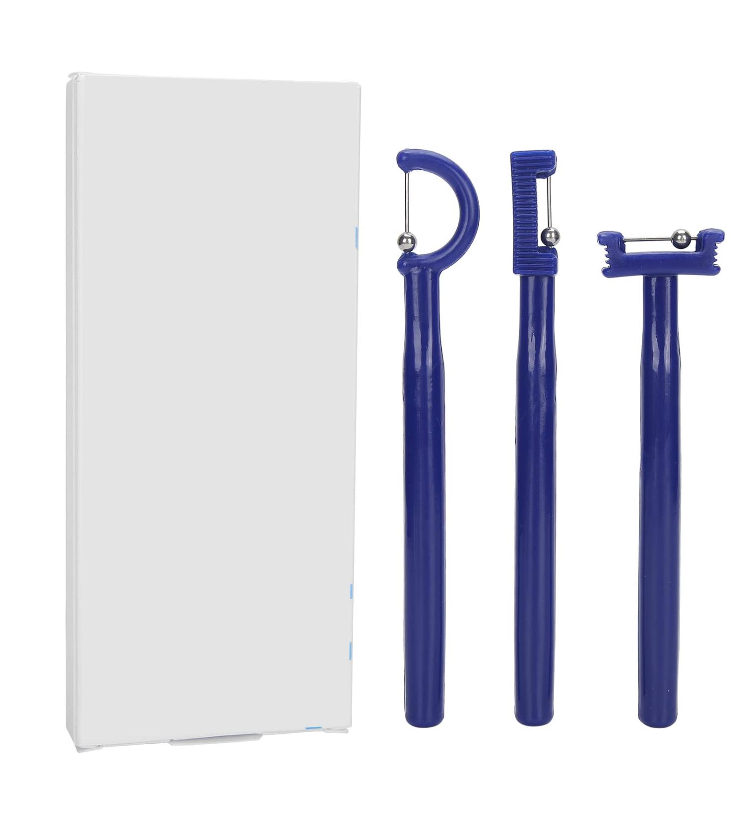 3-Part Tongue-Tip Exercise Device - Improve Mouth Muscle Strength & Tongue Training | PP Tongue Lateralization Kit - Buy Online on GoSupps.com