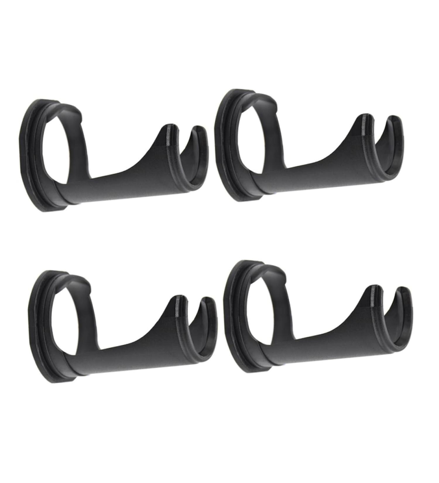 4-Piece Plastic Razor Brush Holder Set | Beard Brush Storage & Stand | Man's Grooming Accessories - Buy Online on GoSupps.com