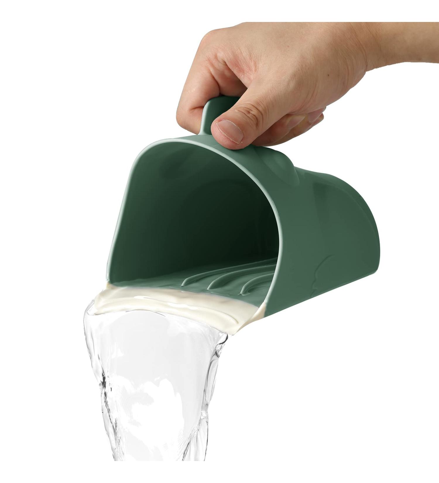 GanEn Frog-Shaped Baby Bath Rinse Cup for Hair Shampoo Rinser - Green - Buy Online on GoSupps.com
