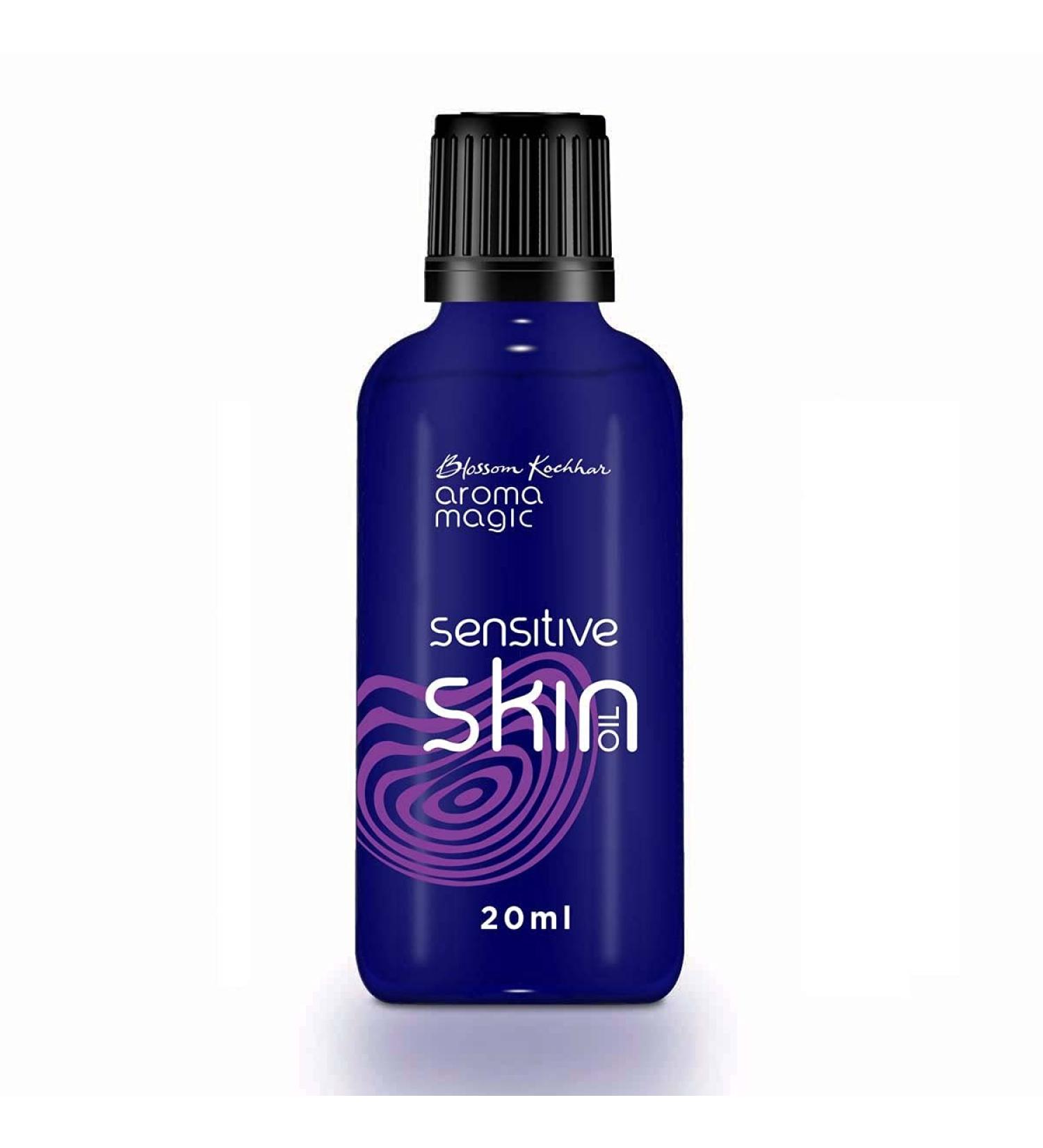 Aroma Magic Sensitive Skin Oil | with Orange Lavender & Chamomile Face Oil | Helps Revive Dry Skin | Facial Moisturizer for Natural Glow | 0.68 Fl oz (20ml)