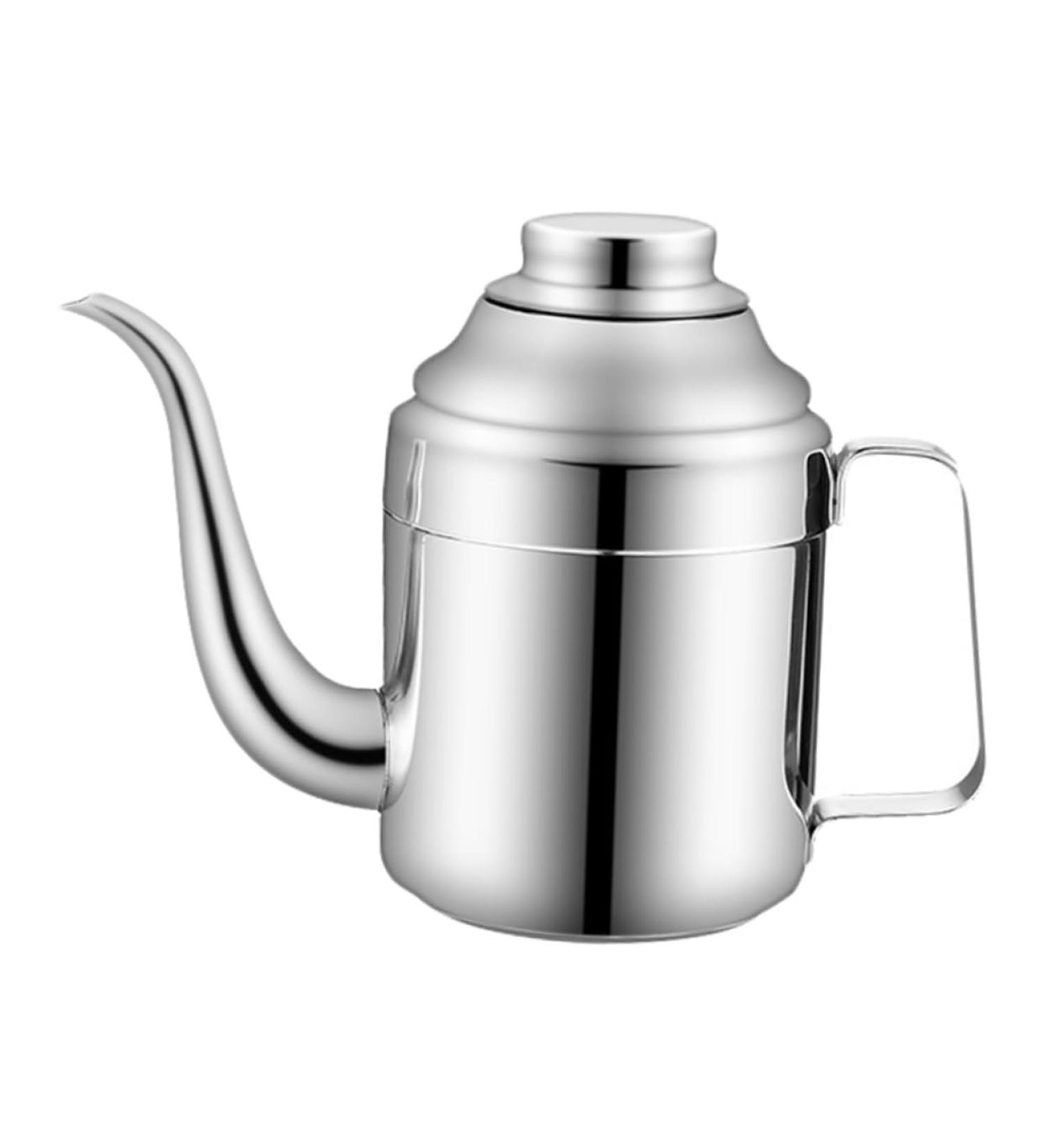 ABOOFAN Oil Can Bacon Grease Container Seasoning Dispenser Metal Soy Sauce Dispenser Oil Storage Bottle Kitchen Storage Container Oil Seasoning Bottle Stainless Steel Oil Bottle 16.5X7X7CM As Shown - Buy Online on GoSupps.com
