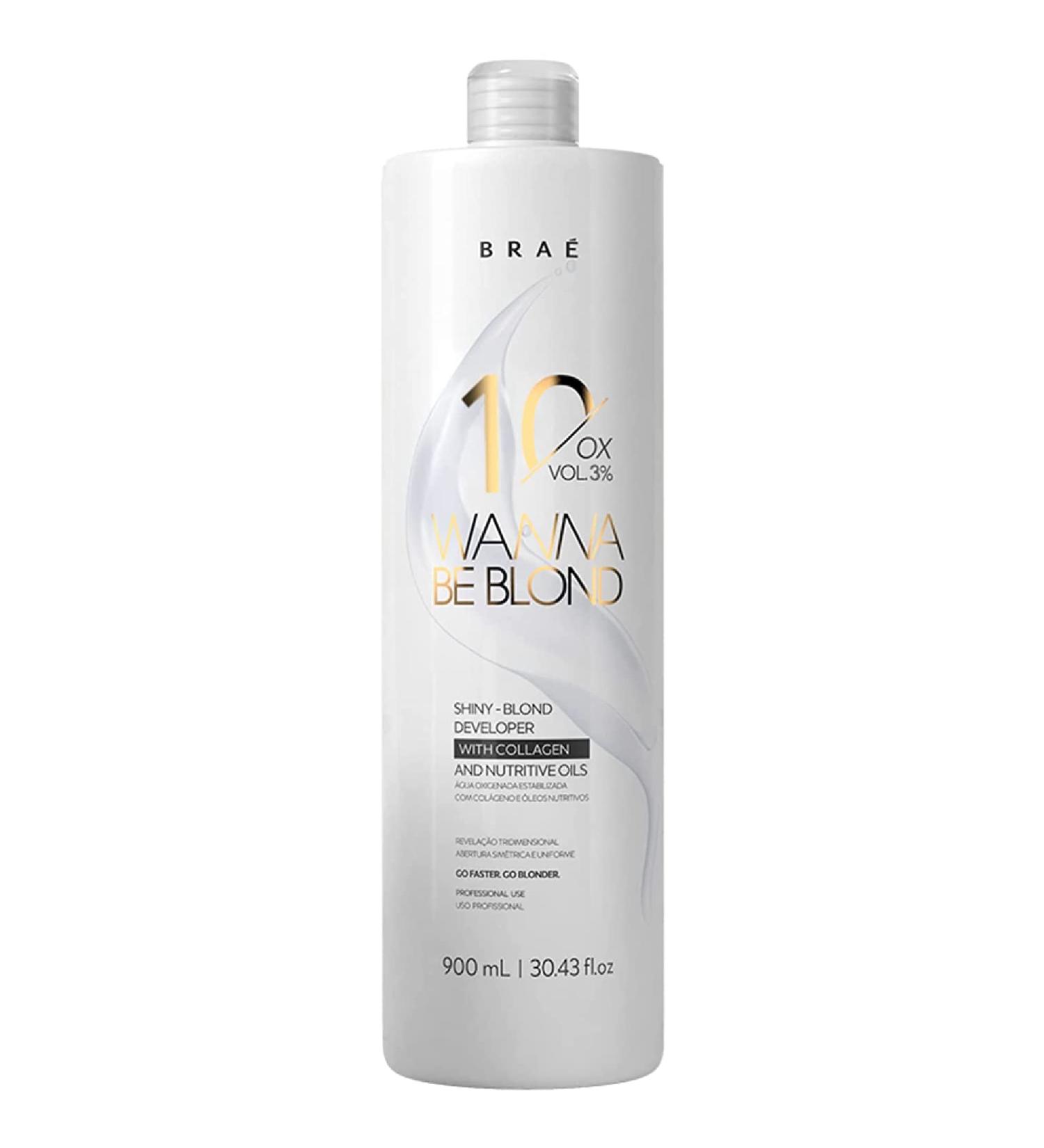 Buy BRA Wanna Be Blond Shiny-Blond Developer - 10 Vol. 3% | Gentle Even Lift & Tone | 30.43 fl. oz - International Shipping Available - Buy Online on GoSupps.com