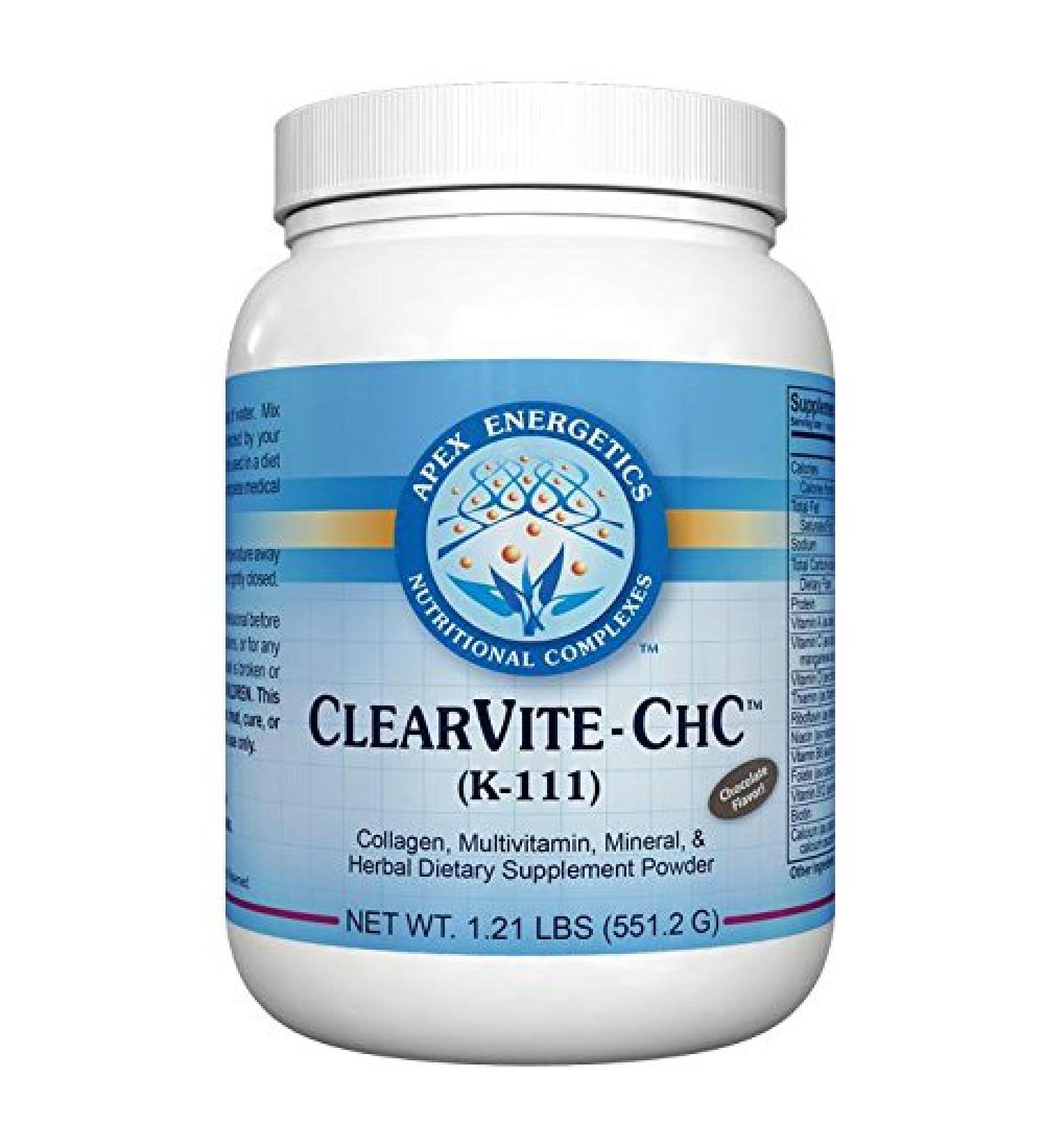 Apex Energetics ClearVite-ChC (K111) 1.21 lbs powder