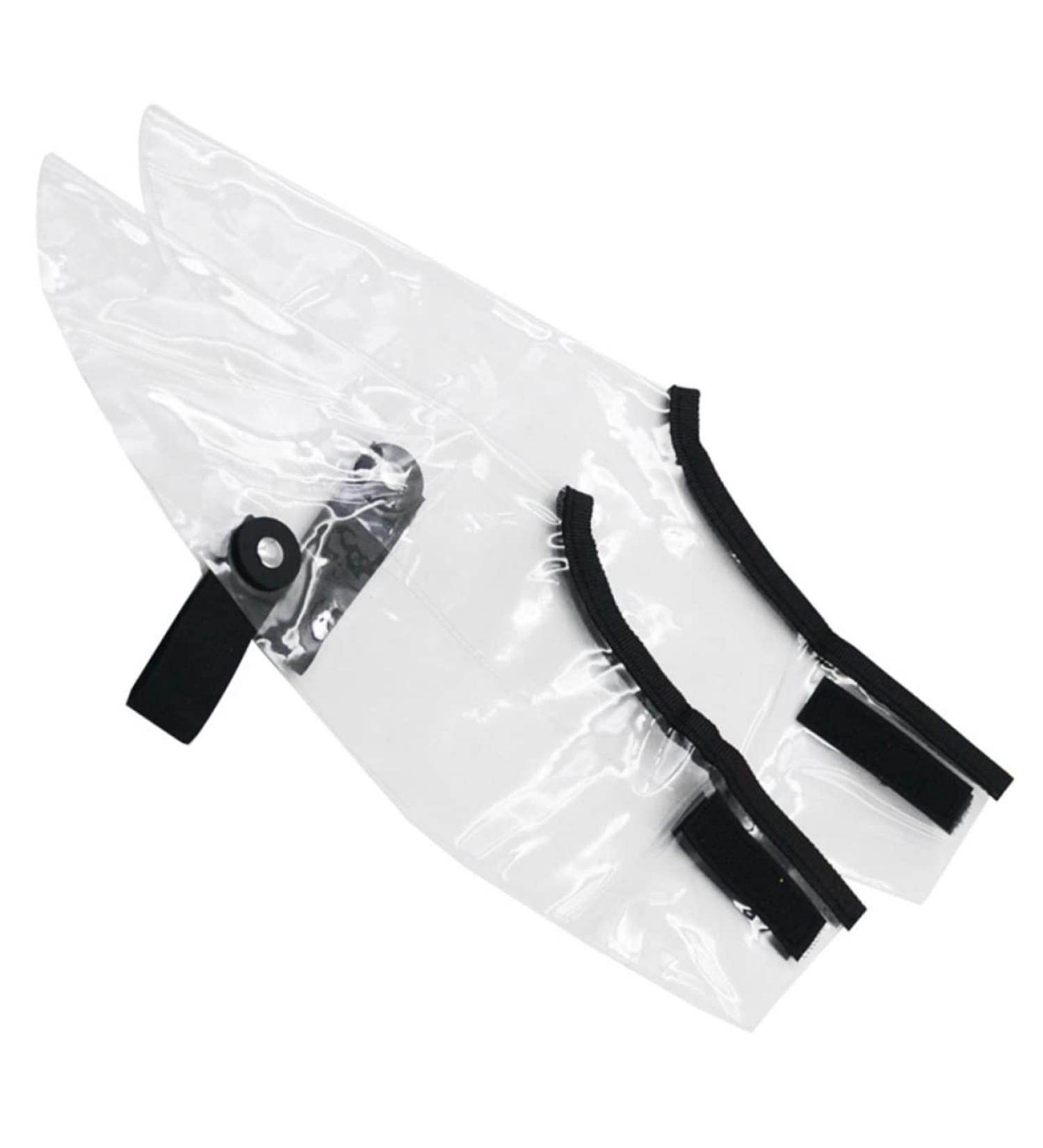 PLAFOPE 1 Pair Barber Shoe Covers Haircut Shoes Cloak Capes Hair Stylist Shoes Cape Shoe Protectors Hairdressing Shoe Cover Foot Cover Shoes Protector Cosmetic Protective Gear 34x15cm - Buy Online on GoSupps.com