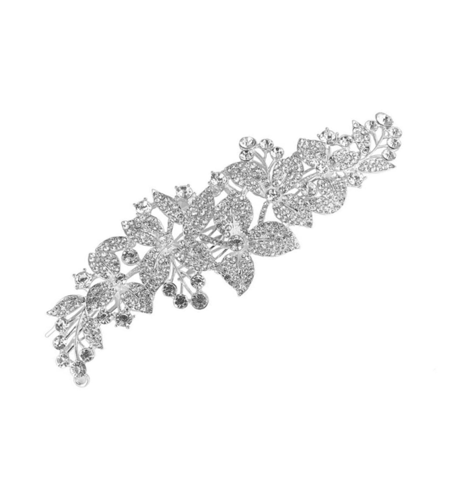 DOITOOL Bride Headpieces for Wedding Pearl Hair Barrettes Prom Hair Comb Crystal Hair Comb Hair Accessories for Prom Crystal Headpiece Bridal Rhinestone Barrettes Props Manual - Buy Online on GoSupps.com