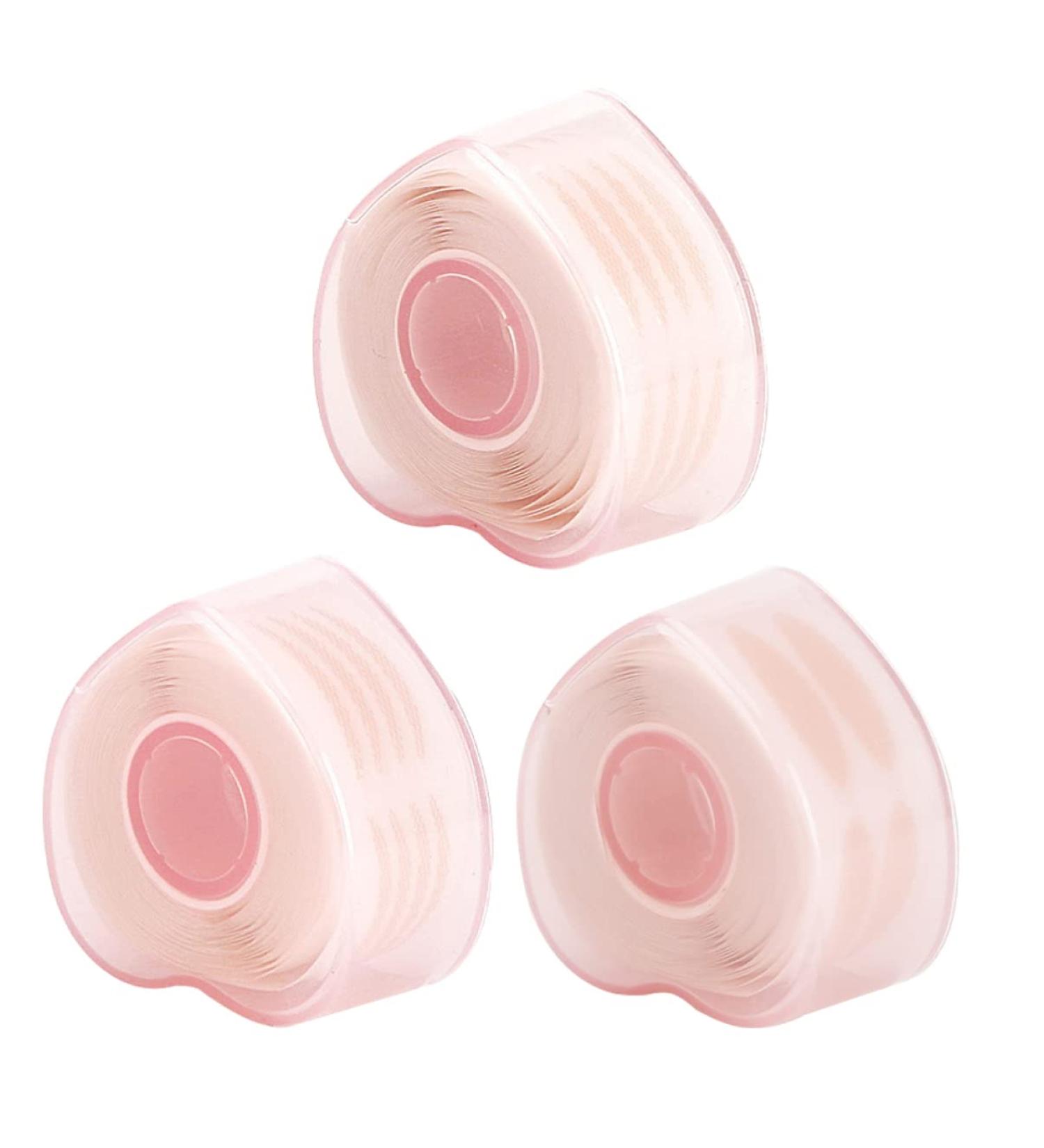 minkissy 3rolls Double Eyelid Sticker Double Eyelid Tape Tool Invisible Eyelid Stickers Eye Strip Sticker Eyeliner Tape Big Eye Tools Self- Adhesive Eye Tapes Clear Tape Reel Miss Lace Eyes - Buy Online on GoSupps.com