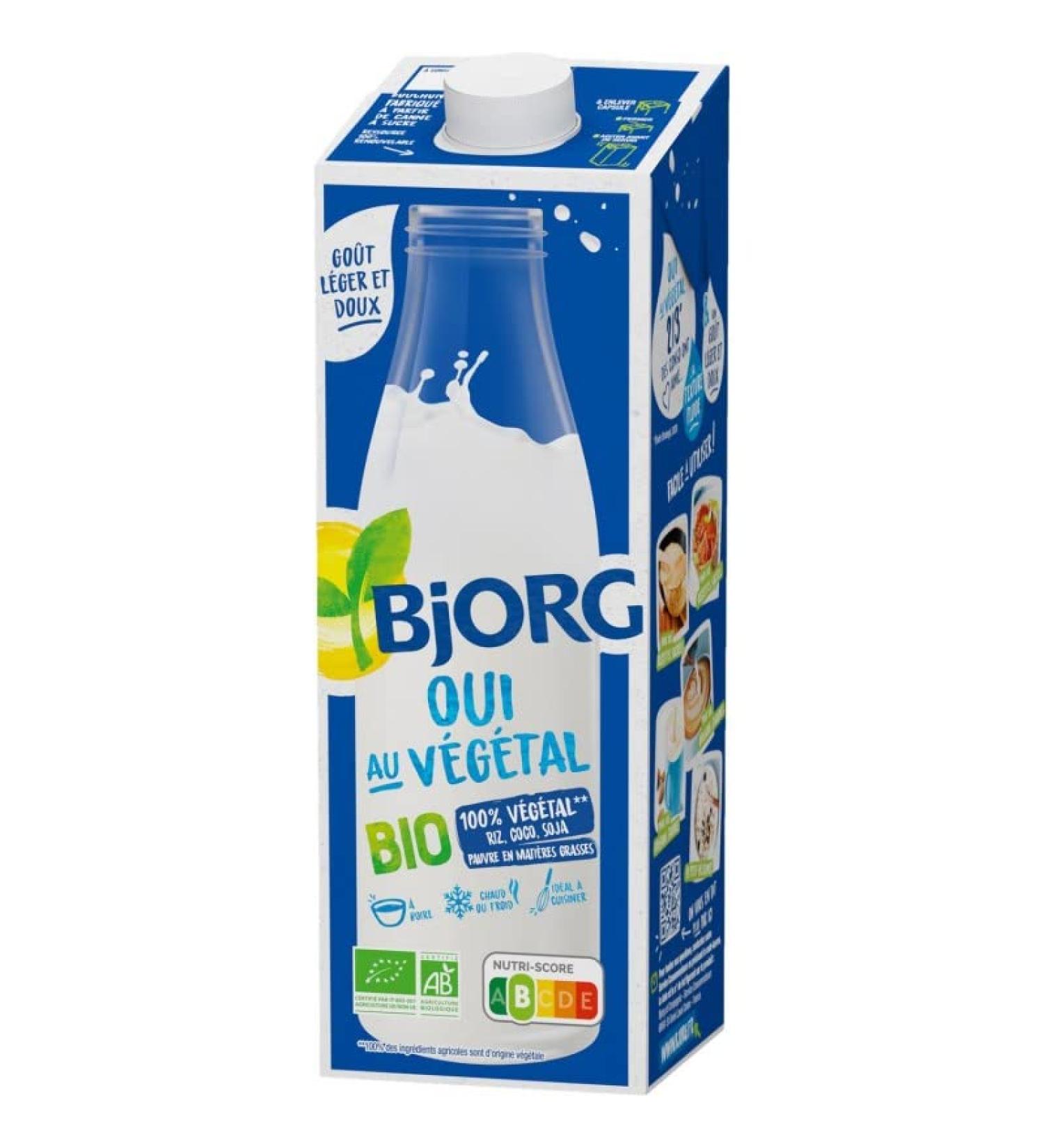 ORGANIC VEGETABLE YES DRINK 1L BJORG PACK OF 4 - Buy Online on GoSupps.com