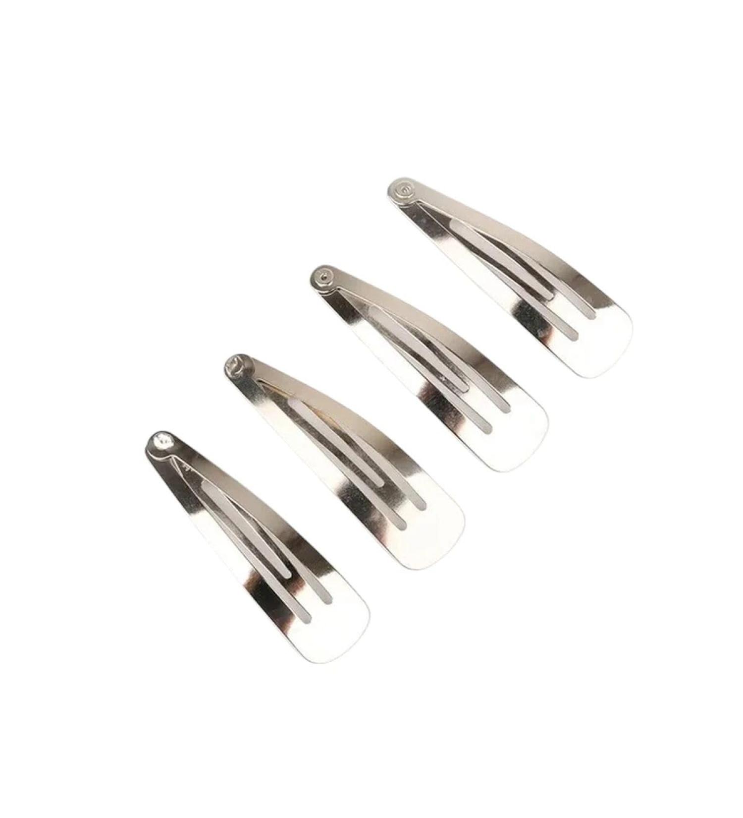 New 2025 Mixed 20Pcs Metal Hairpin Bb Barrettes Prong Alligator Crocodile Hairgrips For Women Hair Accessories Findings Jewelry Fashion Accessories Creative Gift - Buy Online on GoSupps.com
