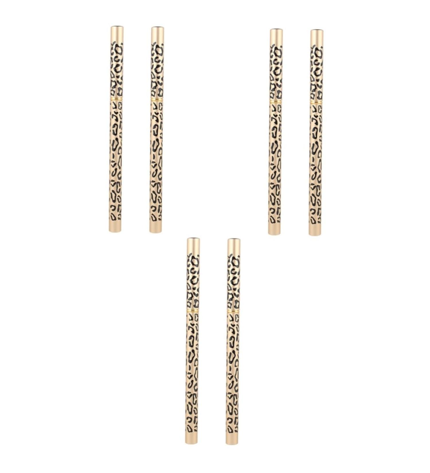 WOONEKY 6 Pcs Eyebrow Pencils Makeup Eyeliner Eyebrow Makeup Pencil Highlighter Pencil Eye Brow Brown - Buy Online on GoSupps.com