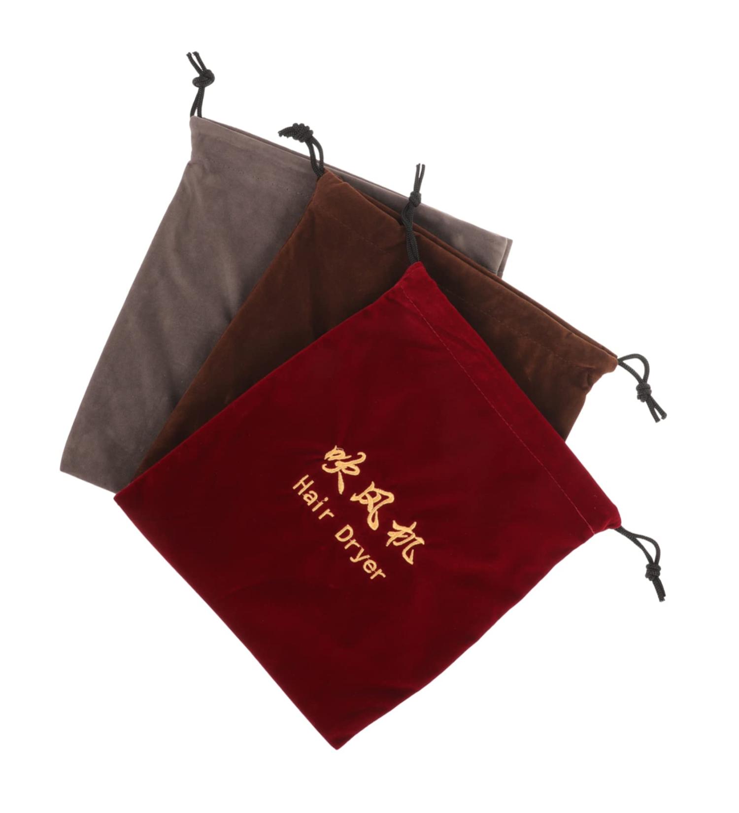 MUSISALY 3 Pcs Hair Dryer Storage Bag Hair Accessory Bags Portable Hair Dryer Bags Hair Tool Storage Fabric - Buy Online on GoSupps.com