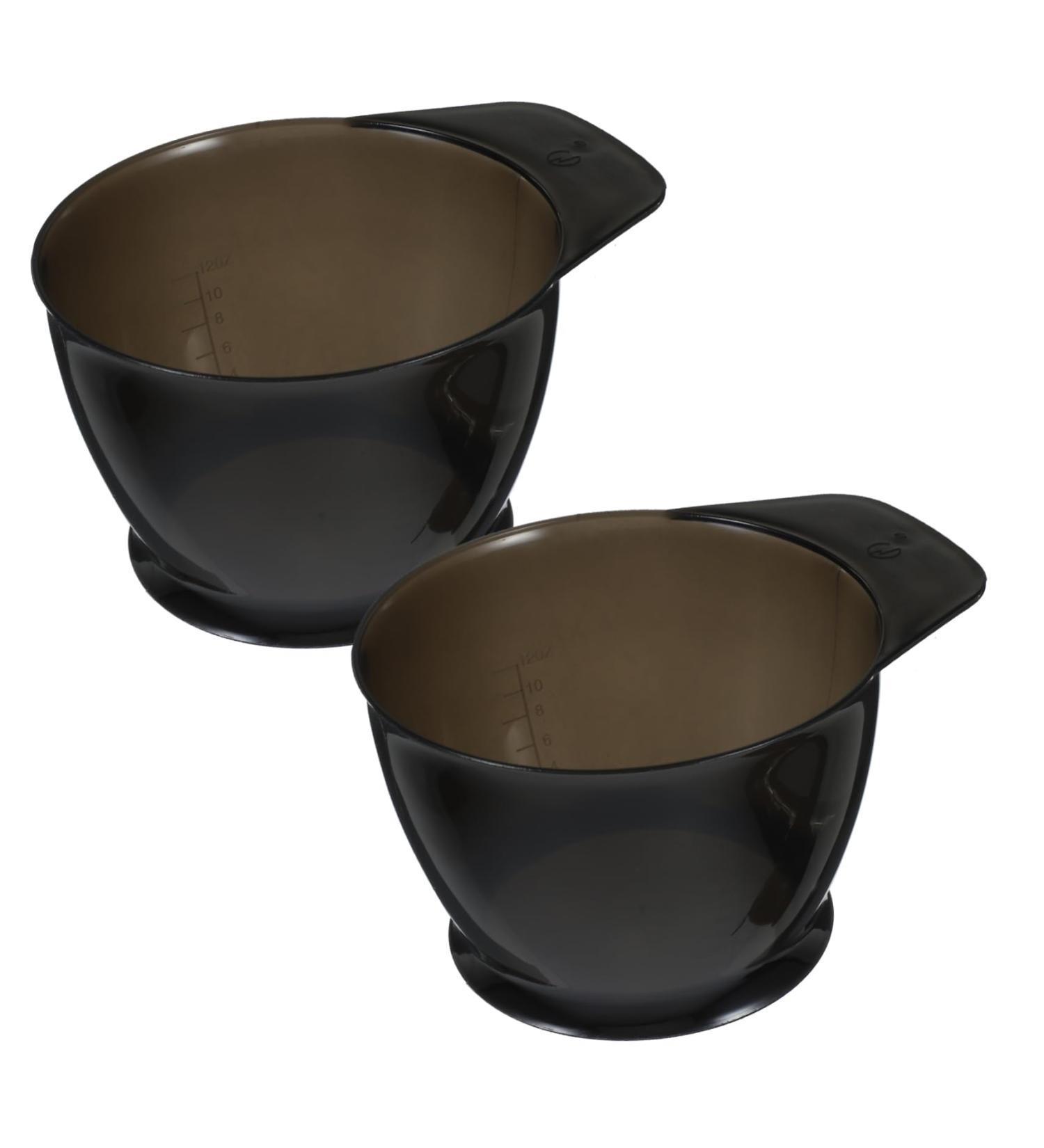 SOIMISS Lot de 2 Bols Teindre Antid rapants en Plastique 500 Ml pour Coloration Capillaire Usage Professionnel et Maison Supports M lange Huile Kit Coiffure - Buy Online on GoSupps.com