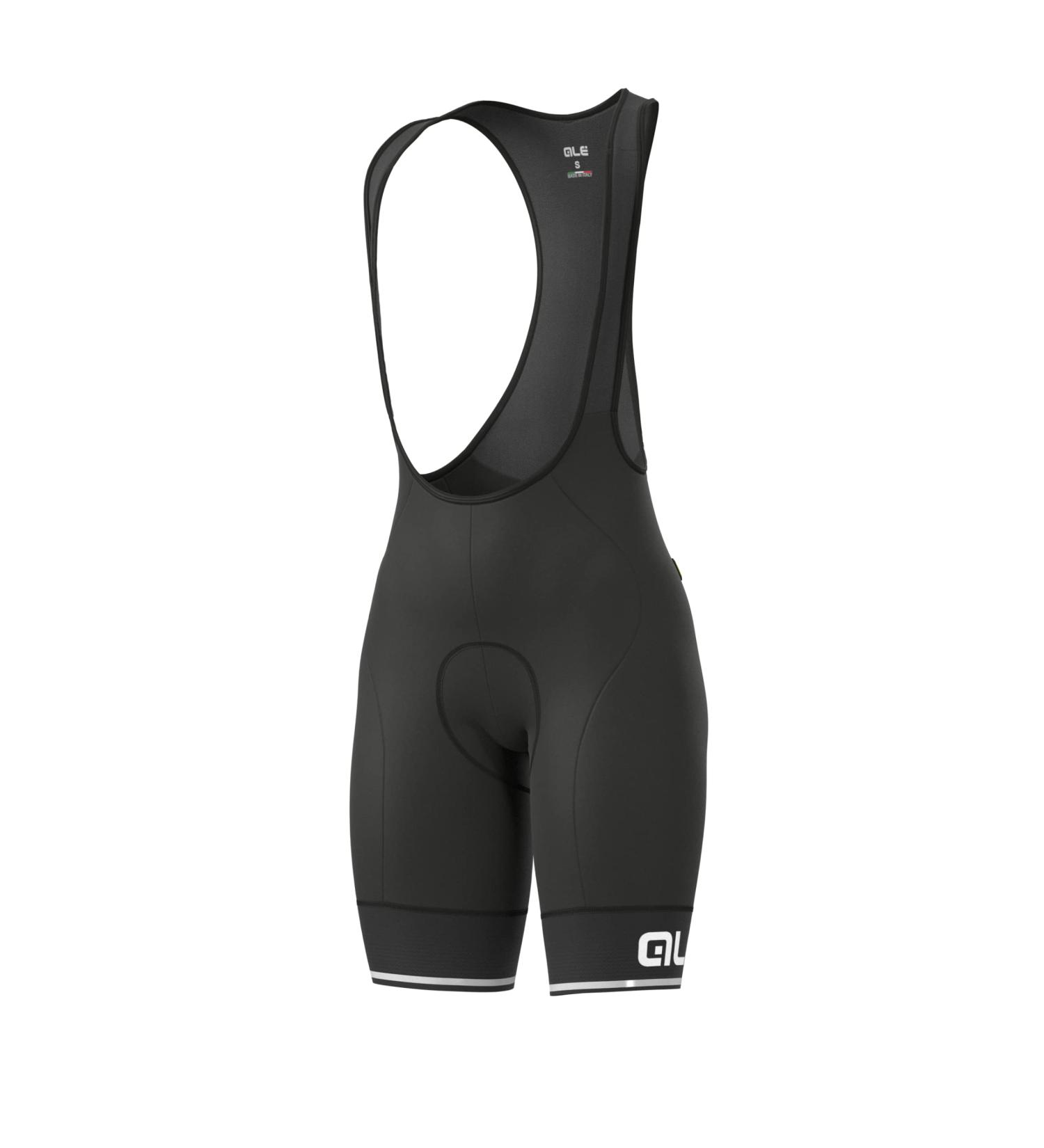 Buy Al Cycling Women's Plain Blend Bib Tights - Black/White XXL for Ultimate Comfort & Performance | International Shipping Available - Buy Online on GoSupps.com