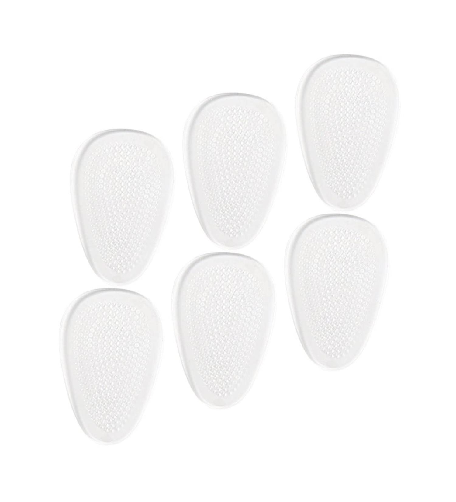 FRCOLOR 3 Pairs Clear High Heel Cushion Inserts - Non-Slip Grip & Comfort Pads for Women | Perfect for Damping & Protection - Buy Online on GoSupps.com