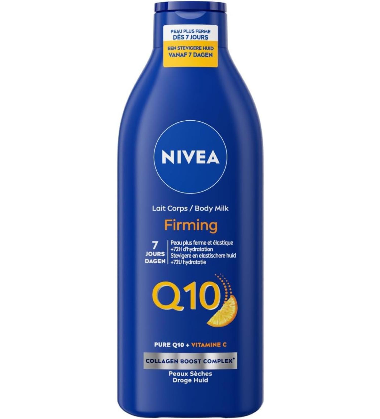 Beiersdorf AG NIVEA Q10 plus Firming Body Milk With Vitamin C Body Milk with 48 Hour Hydration For Dry Skin 400 ml - Buy Online on GoSupps.com