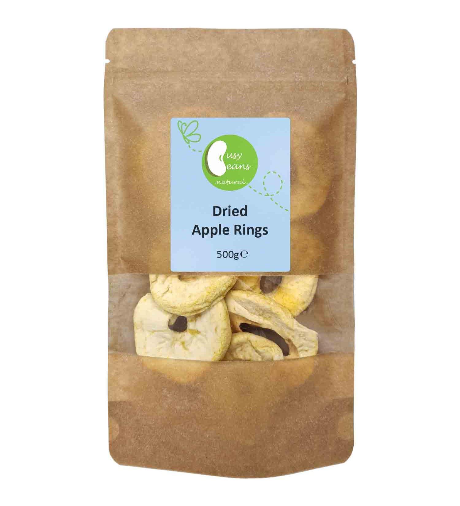 Dried Apple Rings by Busy Beans (500g)