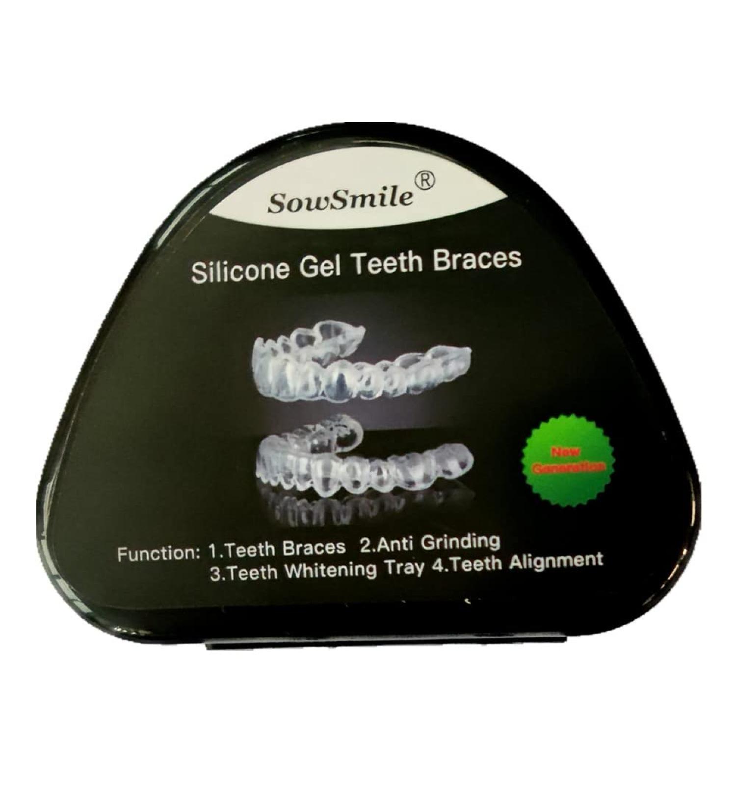 Buy Silicone Gel Dental Whitening Trays - Anti-Grinding Mouth Guard for Bruxism & Braces (Lower) - International Shipping Available - Buy Online on GoSupps.com