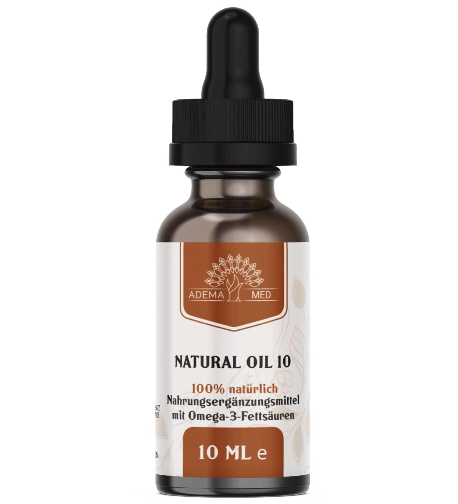 Adema Med Natural Oil - High-Dose Vegan Drops | Premium Quality Natural Oil for International Shipping - Buy Online on GoSupps.com