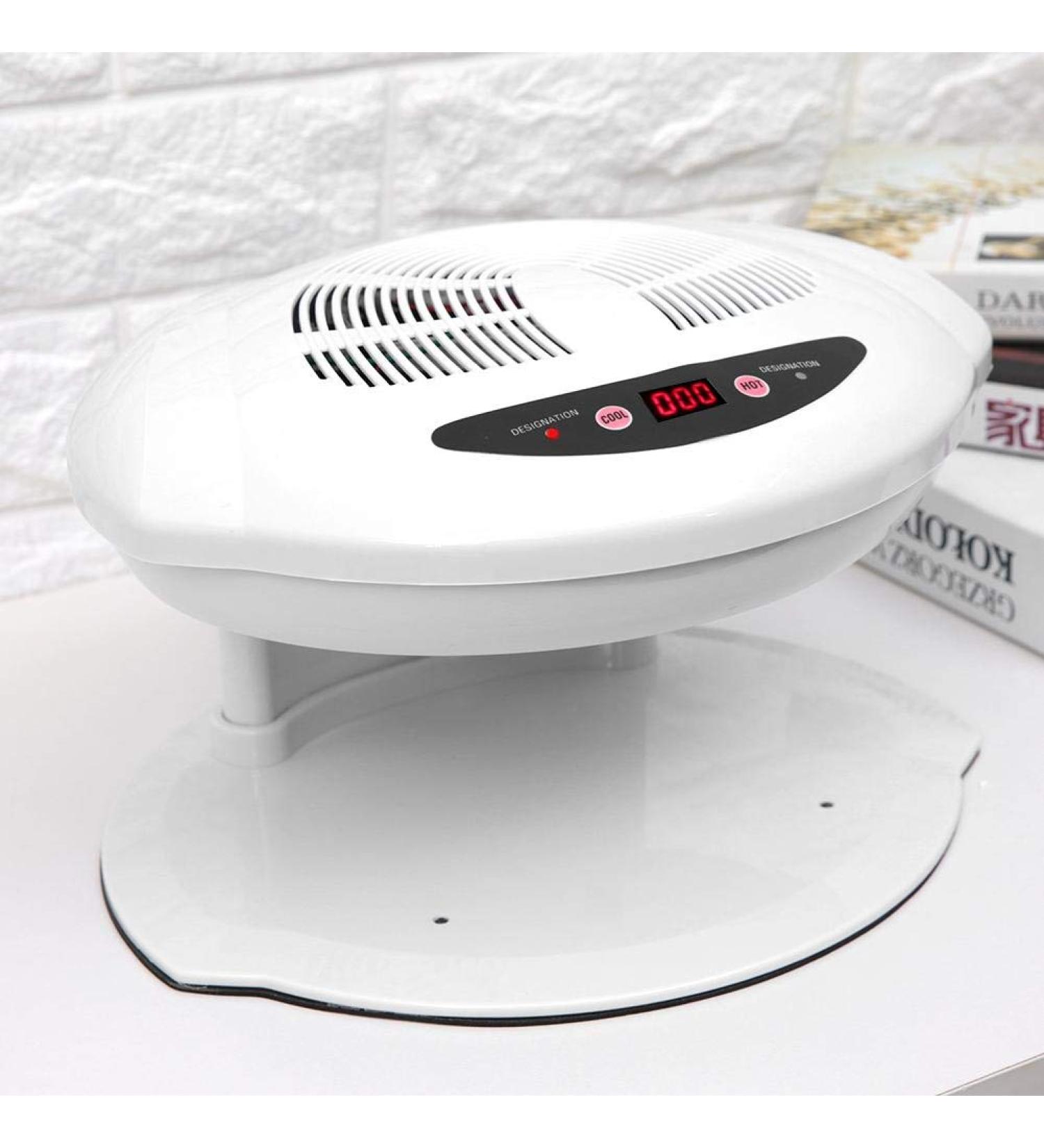 Nail Polish Dryer for Hands & Feet - Warm-Cool Manicure Dryer (White 220V European Standard) | International Shipping Available - Buy Online on GoSupps.com