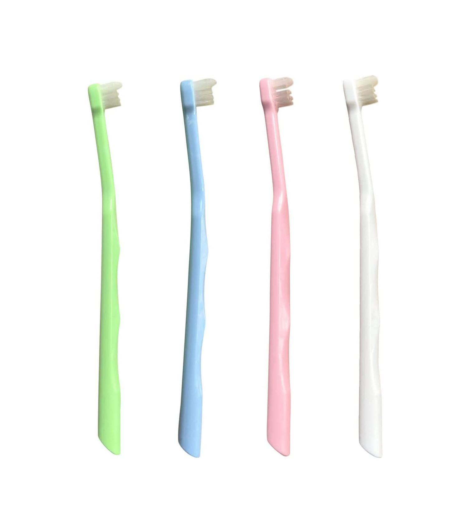 4-Piece Tuft Toothbrush Set - Jaw-Friendly Compact Interdental Brushes for Braces & Dental Implants | Style A - Buy Online on GoSupps.com