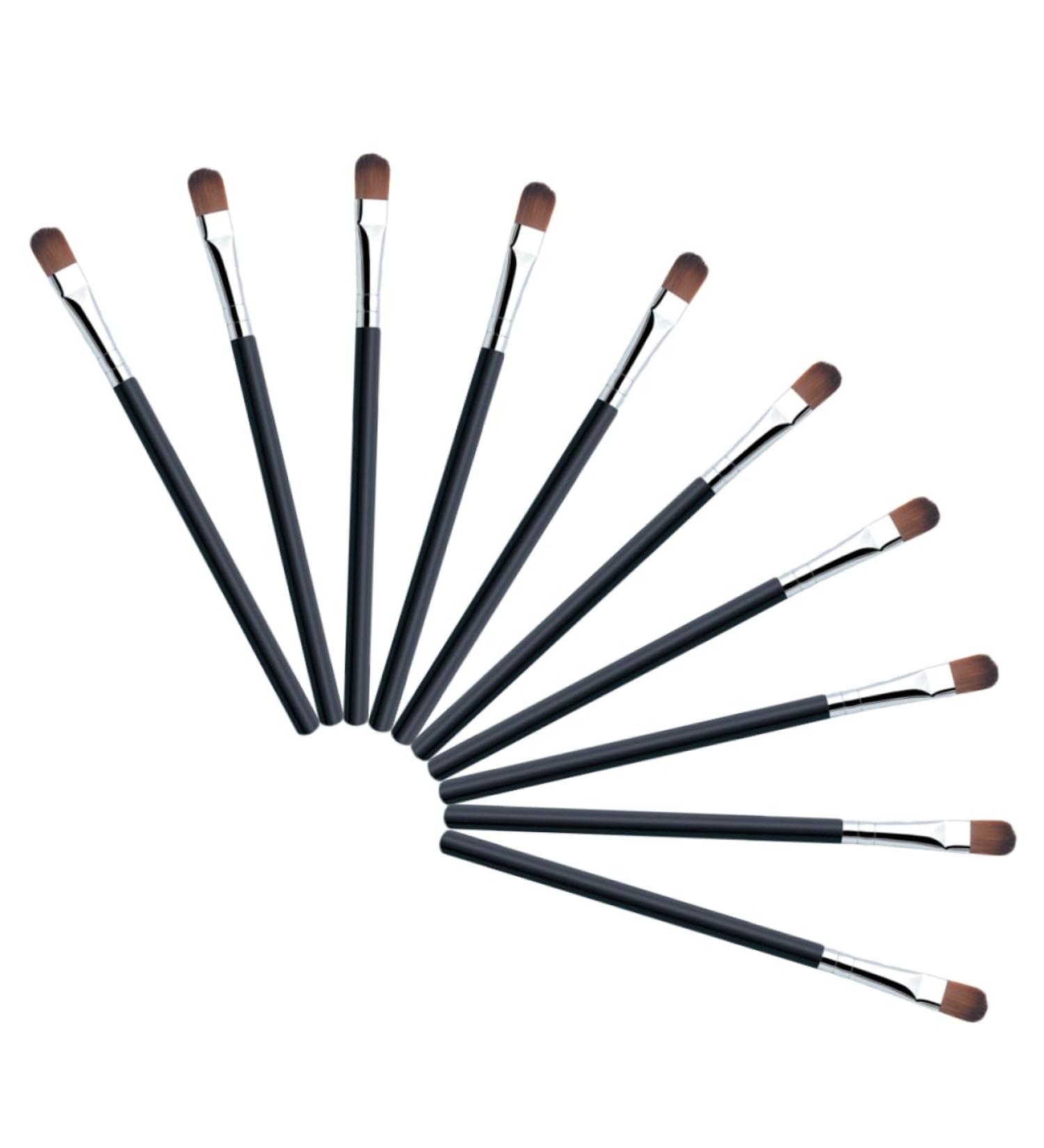 FOMIYES 100pcs Eye shadow brush makeup applicators girls suit handle eye brush for makeup Miss mix - Buy Online on GoSupps.com