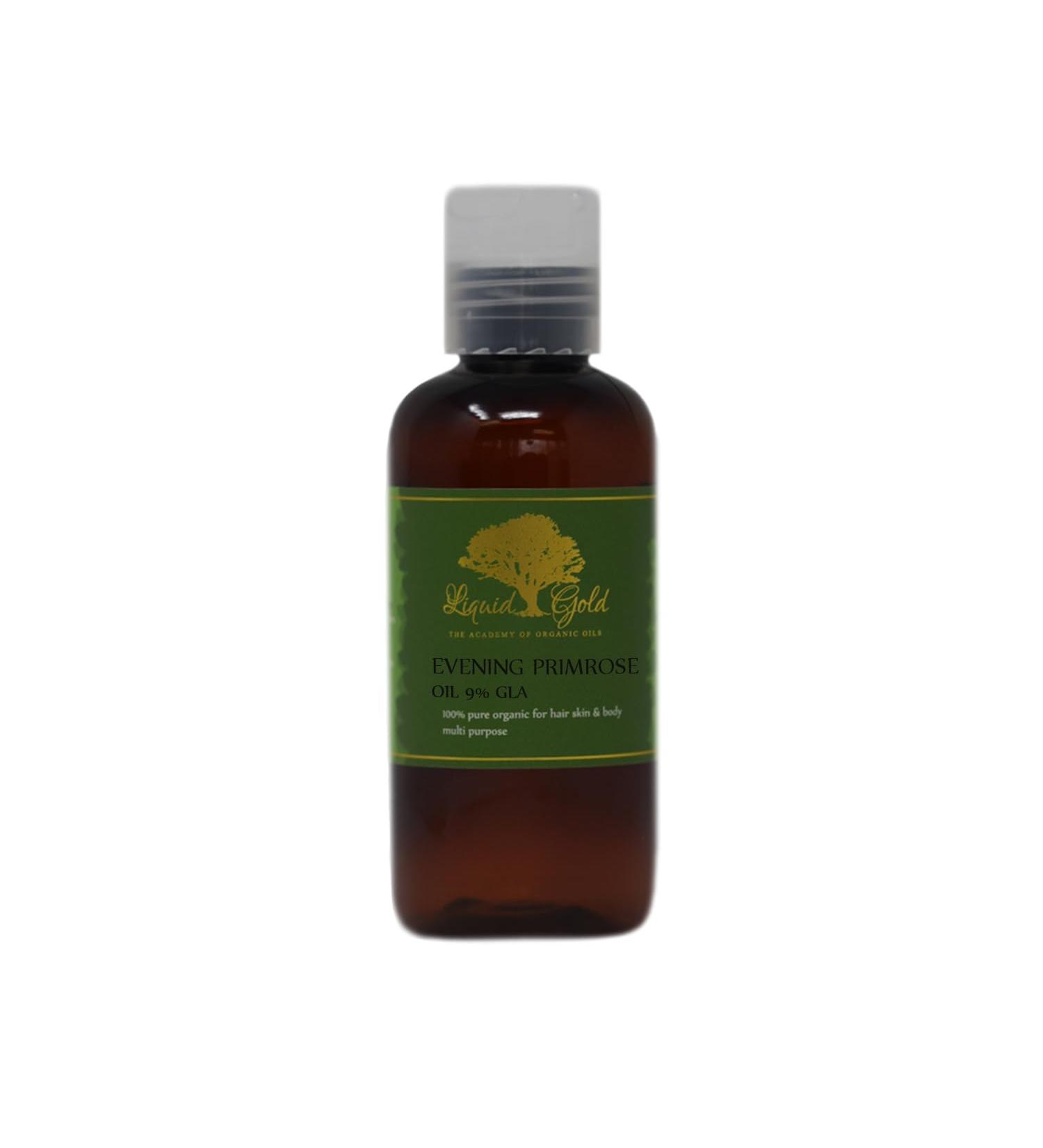 Evening Primrose Oil 4 oz - 100% Pure Organic Cold Pressed | Natural Health Benefits - Buy Online on GoSupps.com