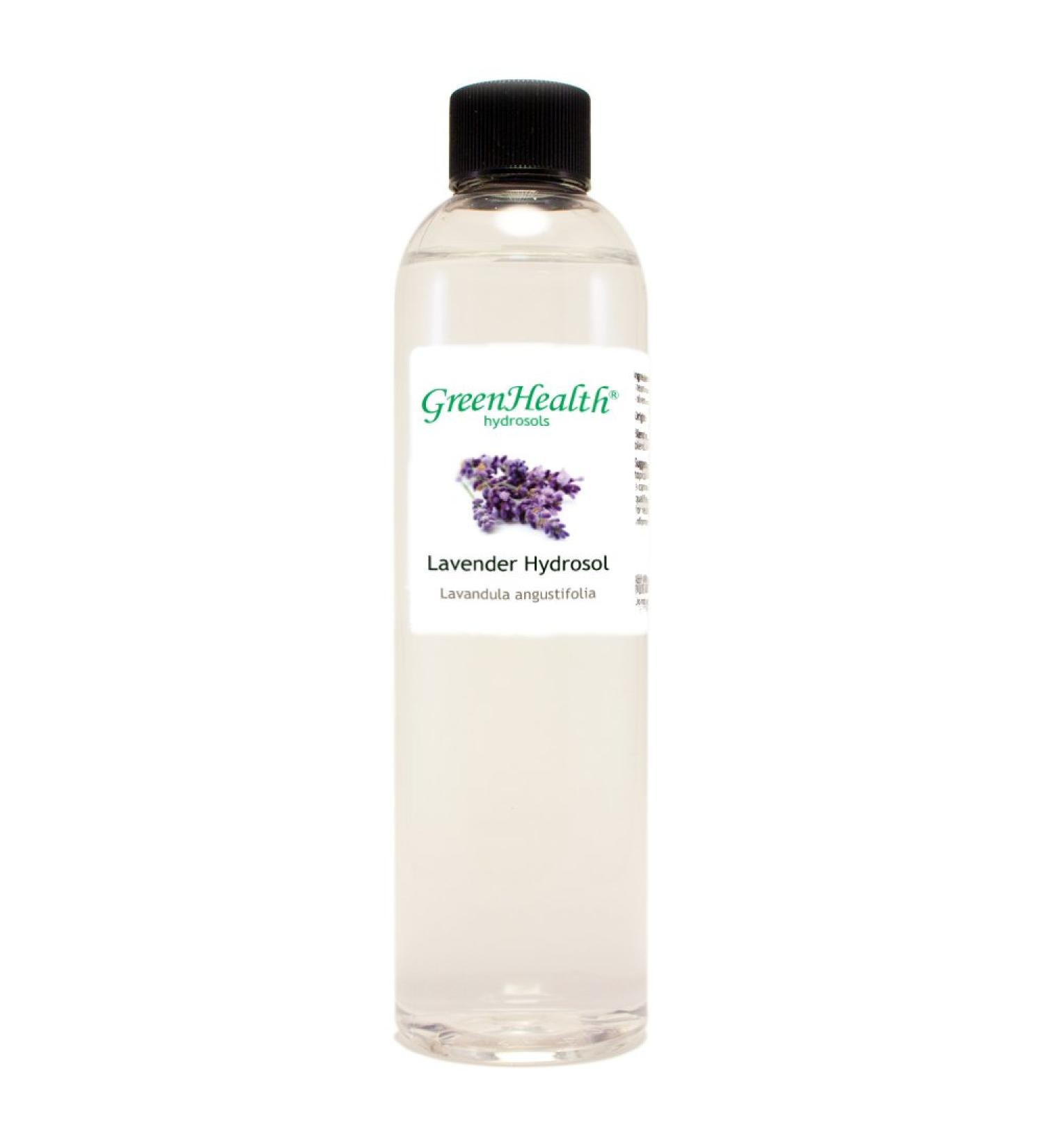 GreenHealth Lavender Hydrosol (Floral Water) - 8 fl oz Plastic Bottle w/Cap - 100% Pure (NOT Oil) - Buy Online on GoSupps.com