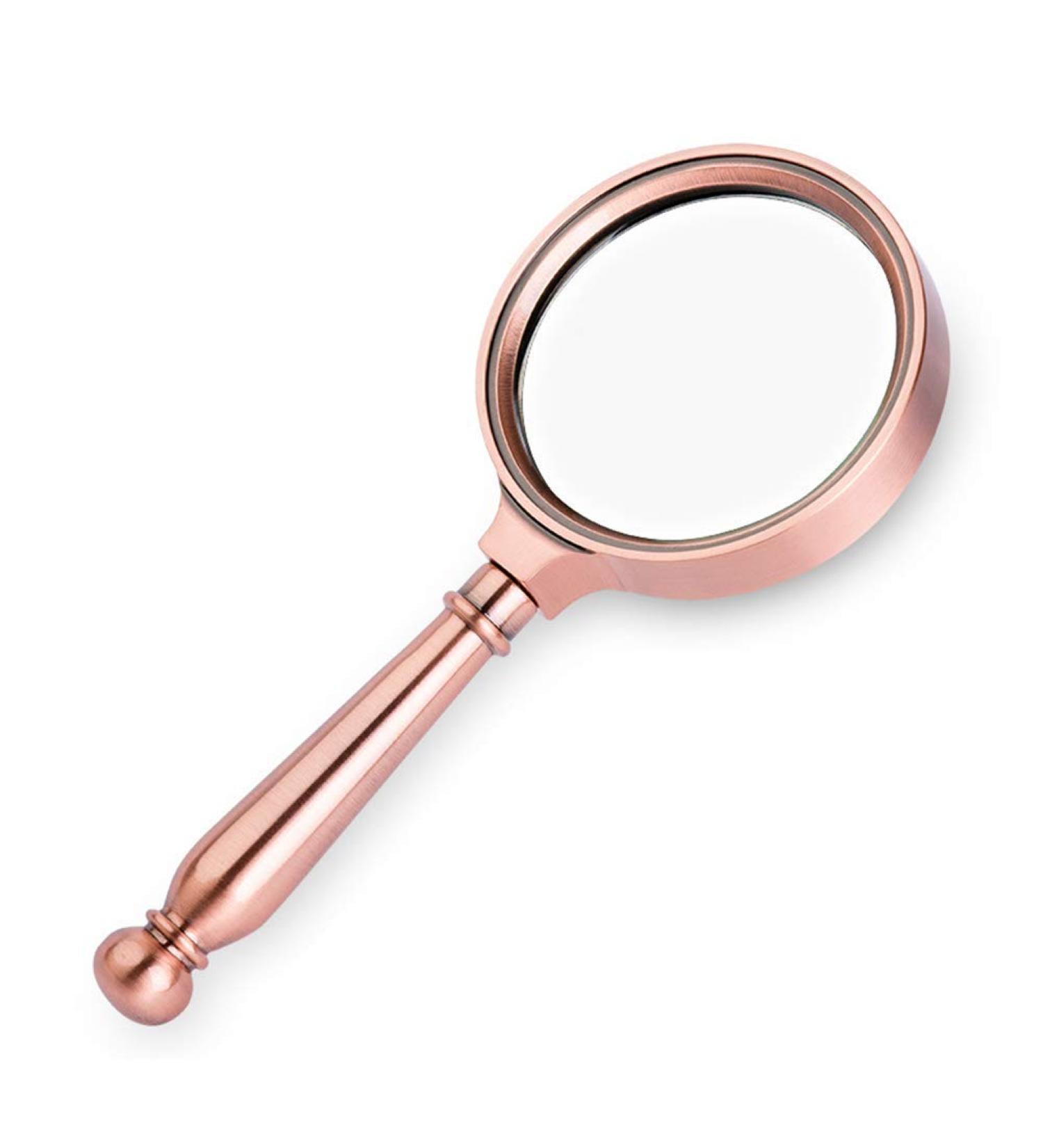 Magnifying Glass Handheld Magnifying Glass to Read Elderly Children 80Mm Retro-Style Magnifying Glass to Enlarge 10 Times Reading Advanced Low-Vision Books to Check Crafts to Send High-End Gift Boxe - Buy Online on GoSupps.com