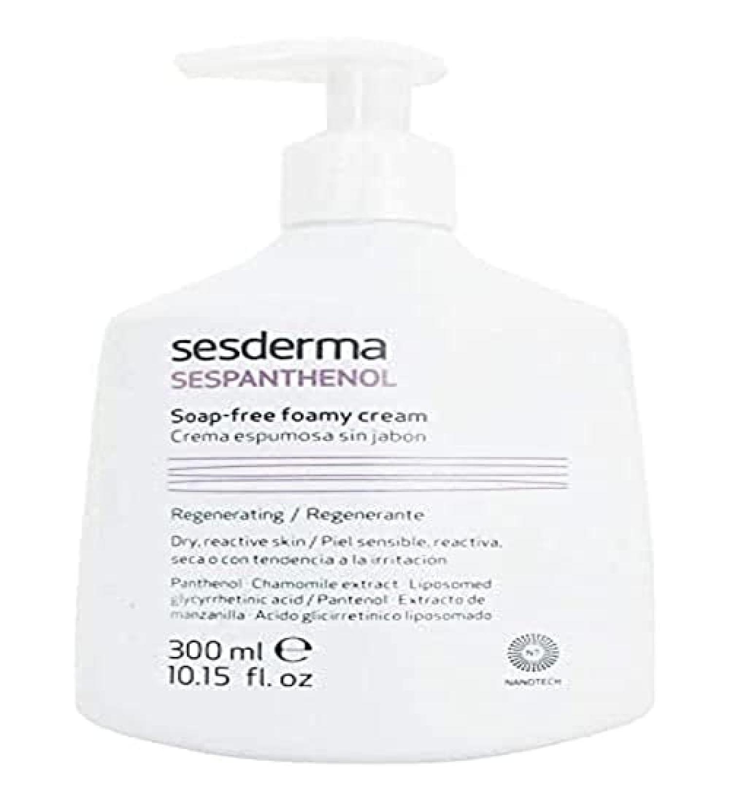 Sespanthenol Foaming Cream Without Soap - 300 Ml