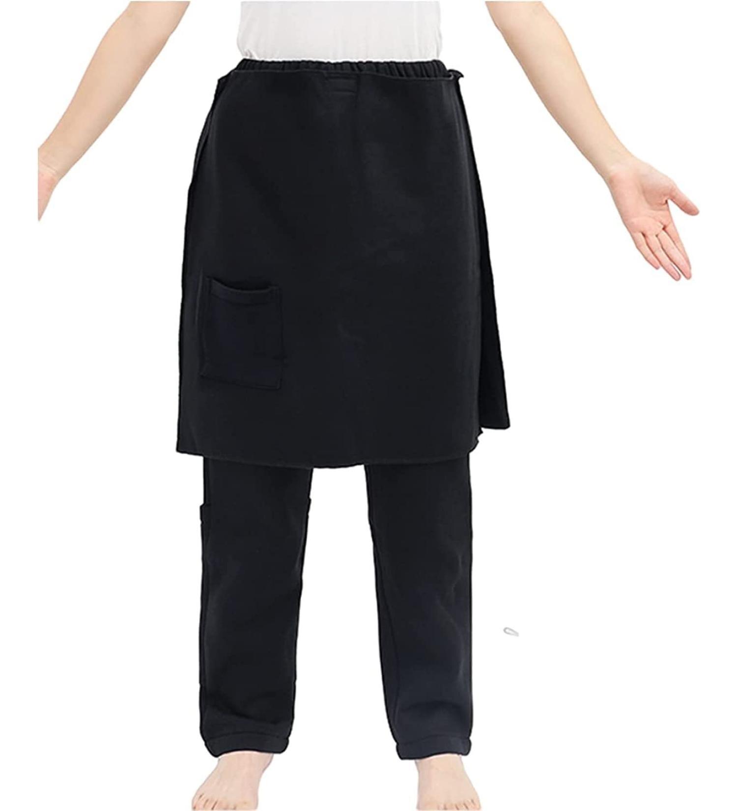 Daily Wear Cotton Patient Care Pants for Elderly & Disabled - Easy On/Off in Black Size M - Buy Online on GoSupps.com