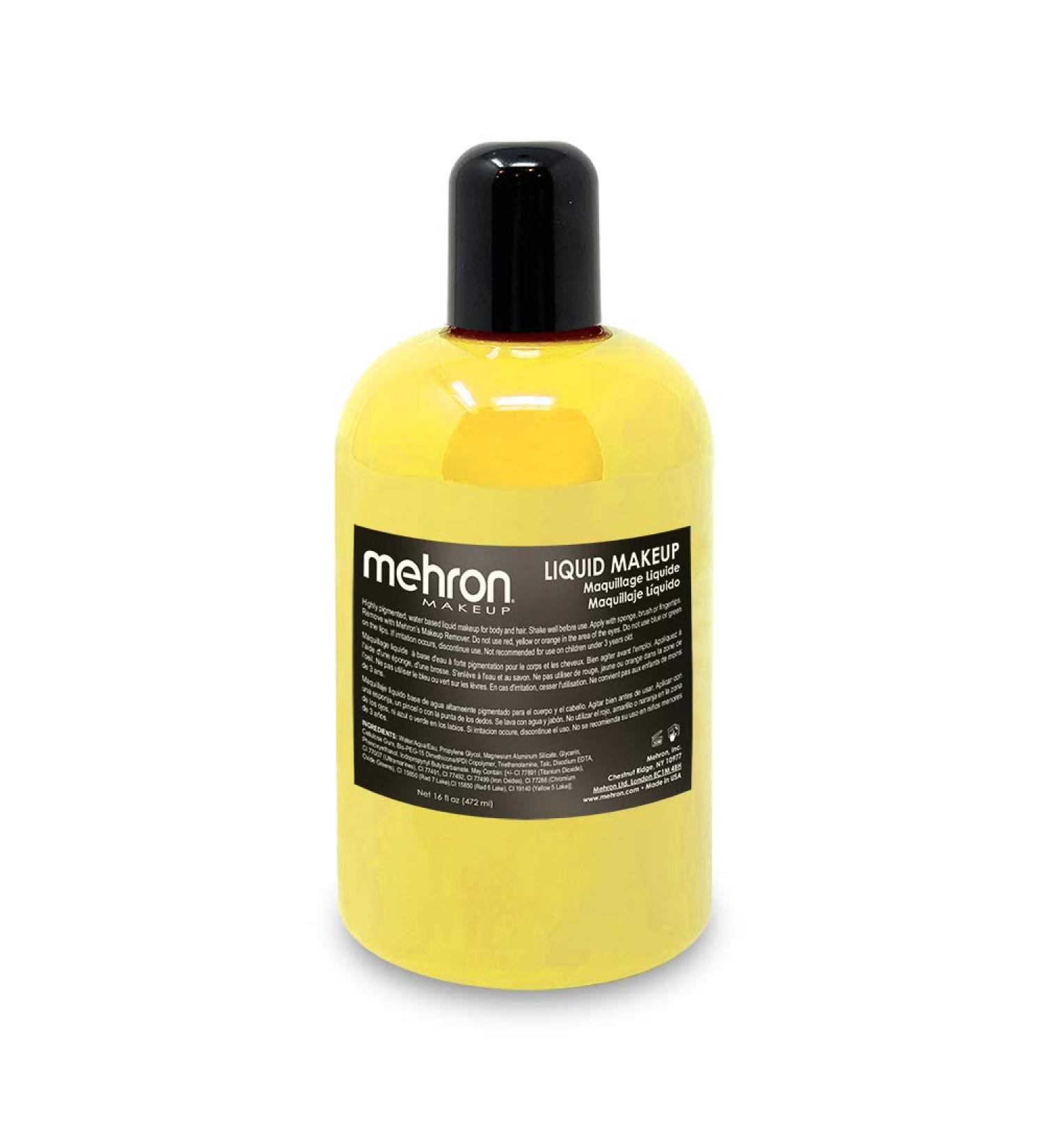 Mehron Mehron Liquid Makeup - Yellow (130 ml)