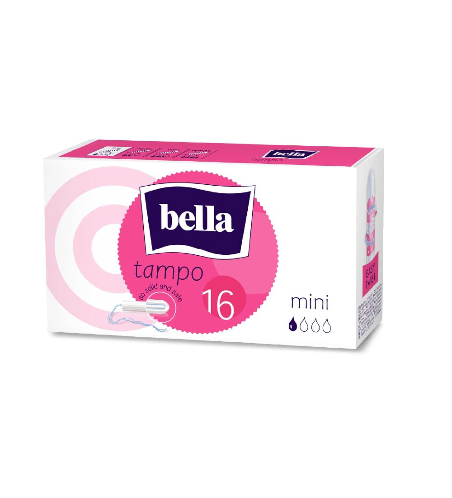 Shop Bella Tampons Mini 16 ST Reliable Feminine Care Fast International Shipping - Buy Online on GoSupps.com