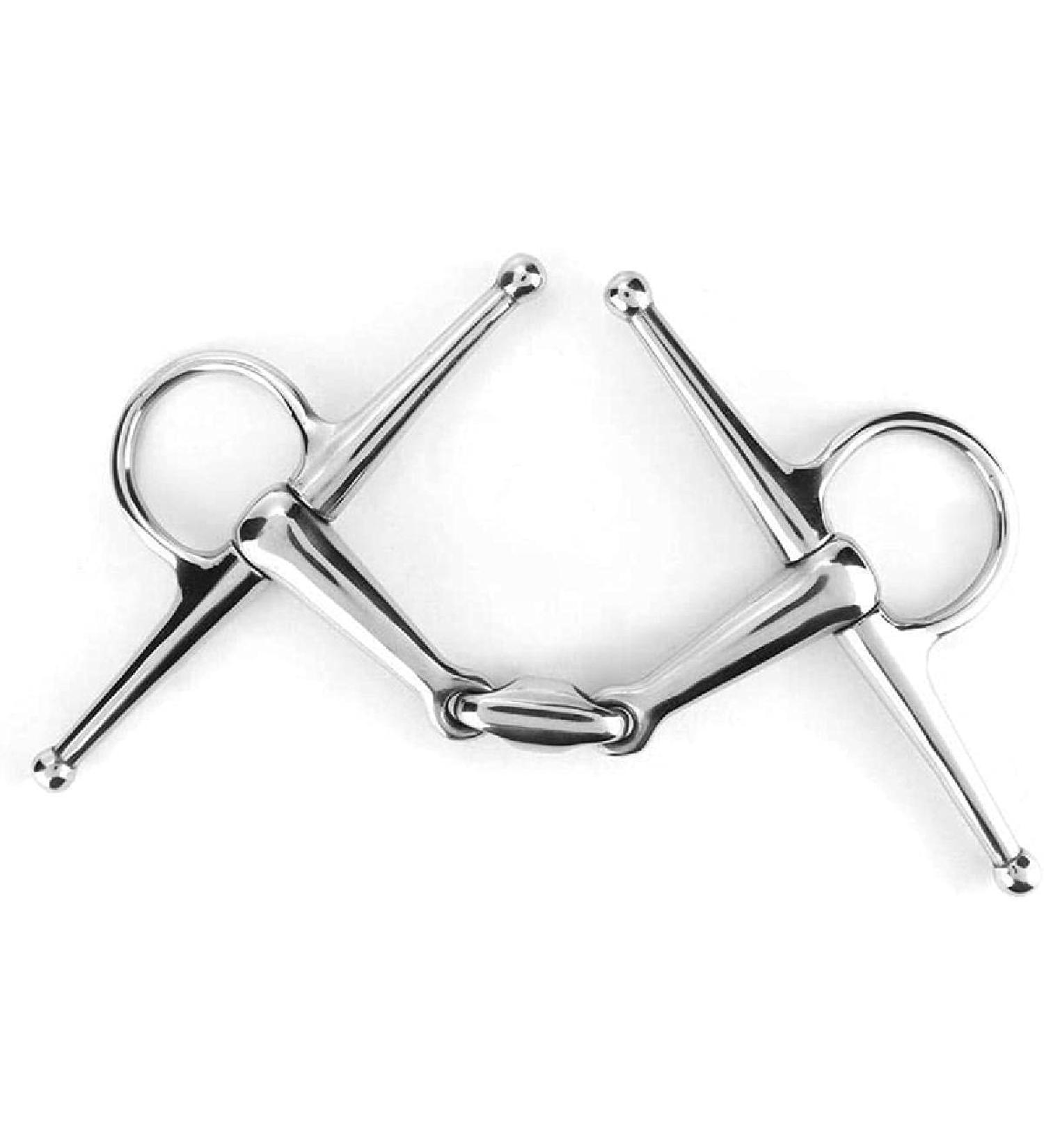 Horse Snaffle Bit 127mm Olive Head Trense - Stainless Steel O-Ring Sweet Iron Twist | Tooloflife International Shipping - Buy Online on GoSupps.com