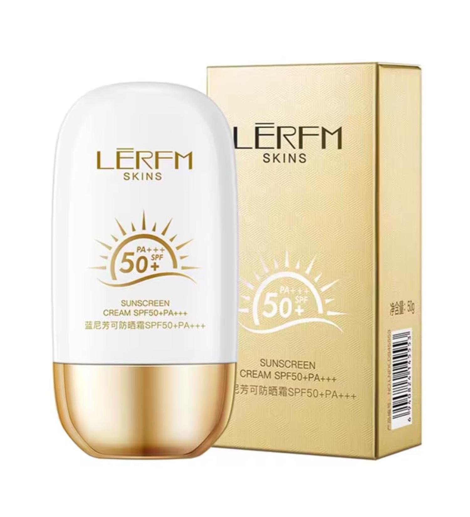 LERFM SUNSHINE Cream - SPF 30+ Sunscreen Lotion & Anti-Acne Serum for Dry & Sensitive Skin | 1.77 oz - Shop Internationally - Buy Online on GoSupps.com