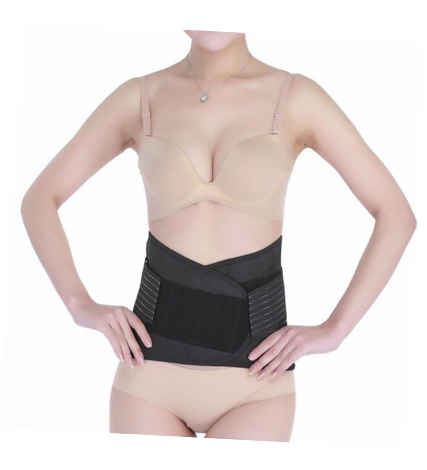 Buy Adjustable XXXL Black Waist Support Belt & Lumbar Brace - Sports & Cooking Support for Men - Buy Online on GoSupps.com