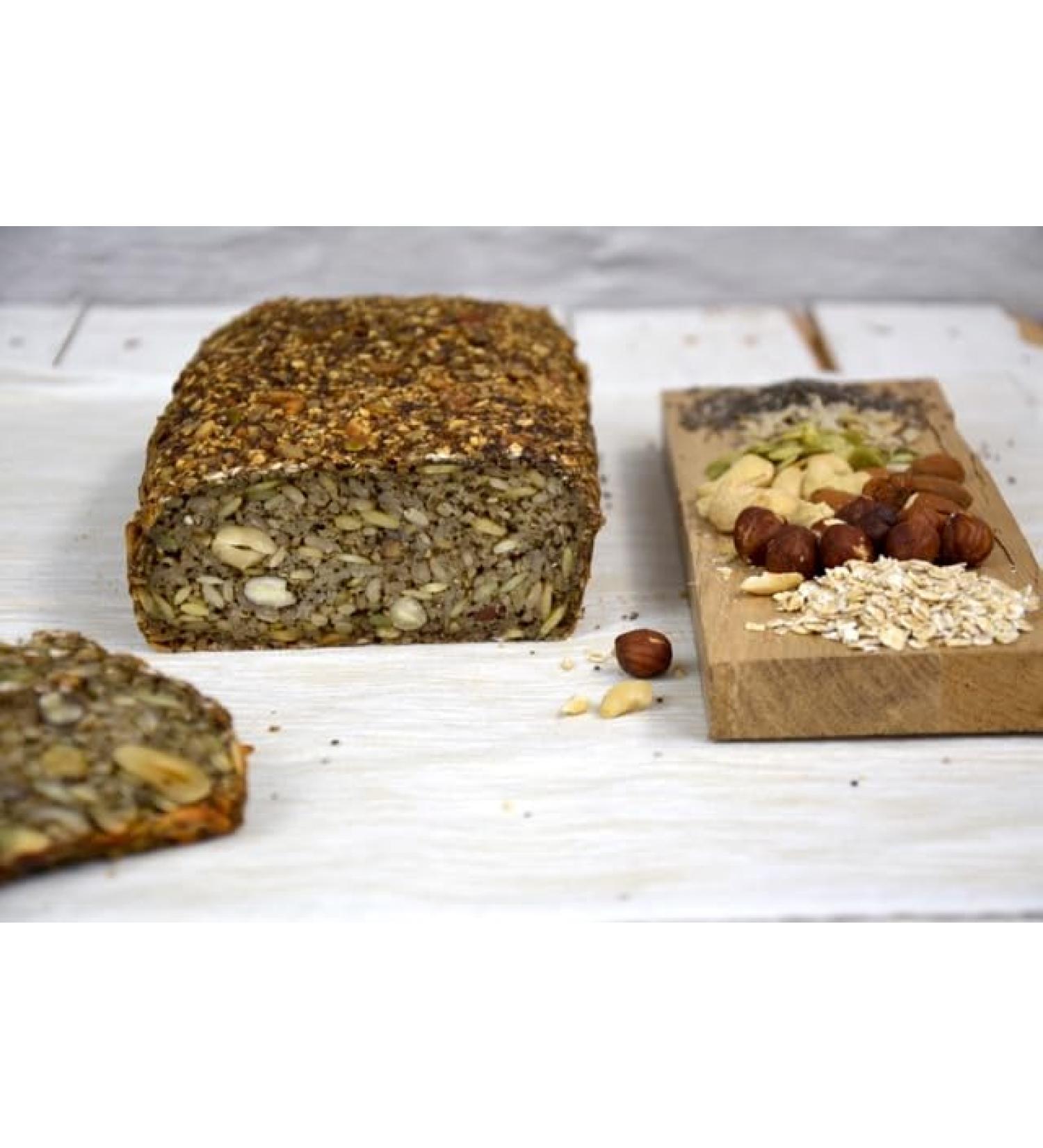 Dankebitte Wonder bread nutty oatmeal bread Komodo 600 g - Buy Online on GoSupps.com