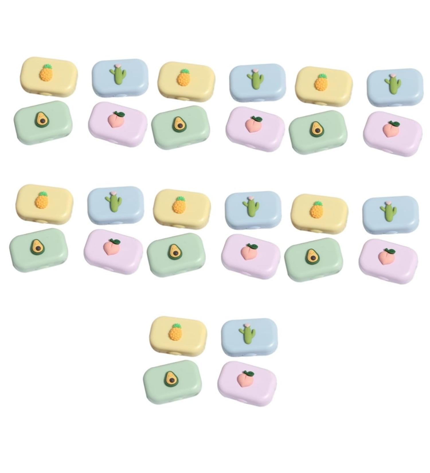 Healvian 28 STK Colored Contact Lenses & Storage Organizer Case - International Shipping Available - Buy Online on GoSupps.com