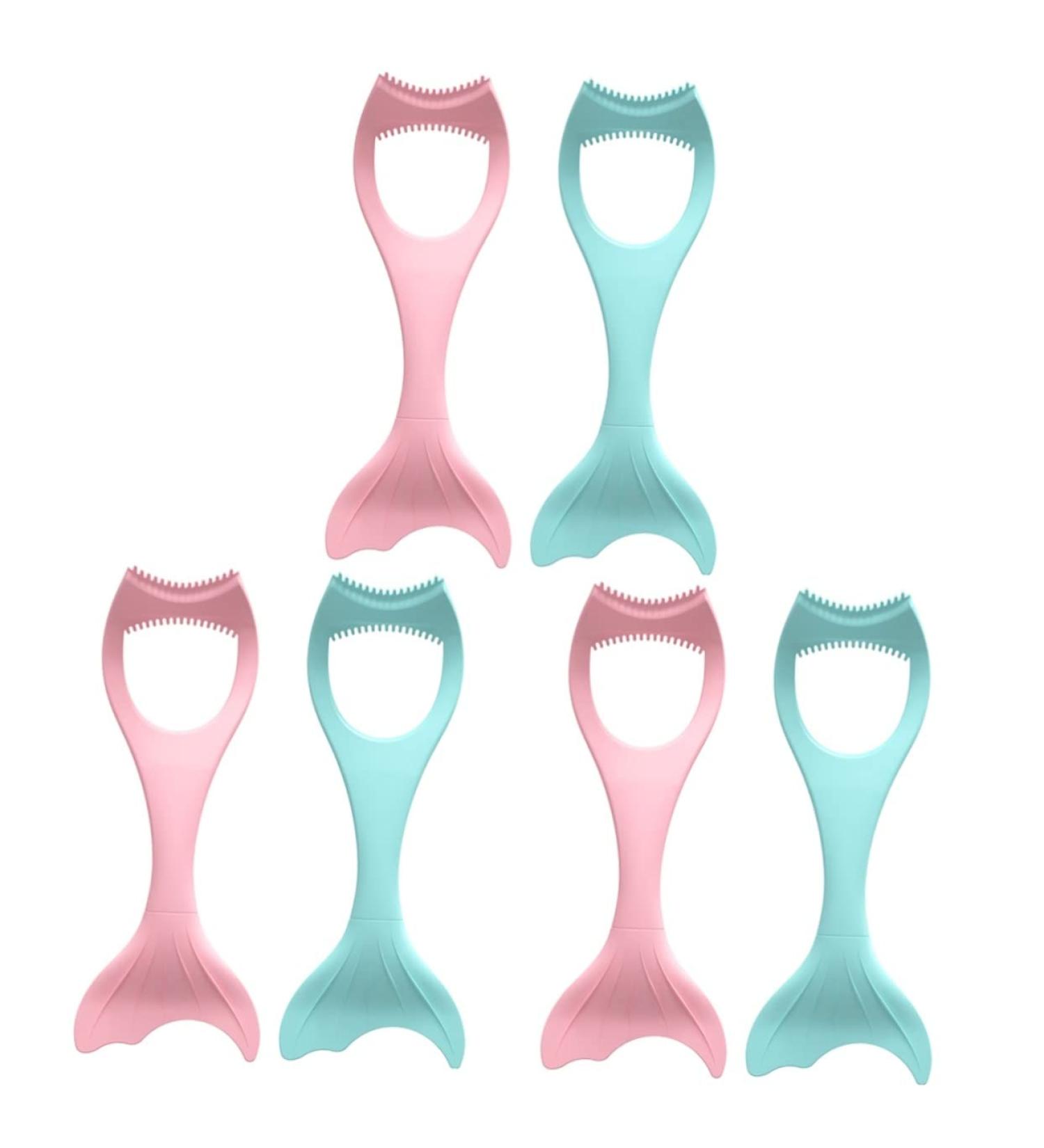 6 Pcs Mascara Brush Tools Make up Aids Lipstick Wearing Aid Eyeshadow Aids Model Girl Miss - Buy Online on GoSupps.com