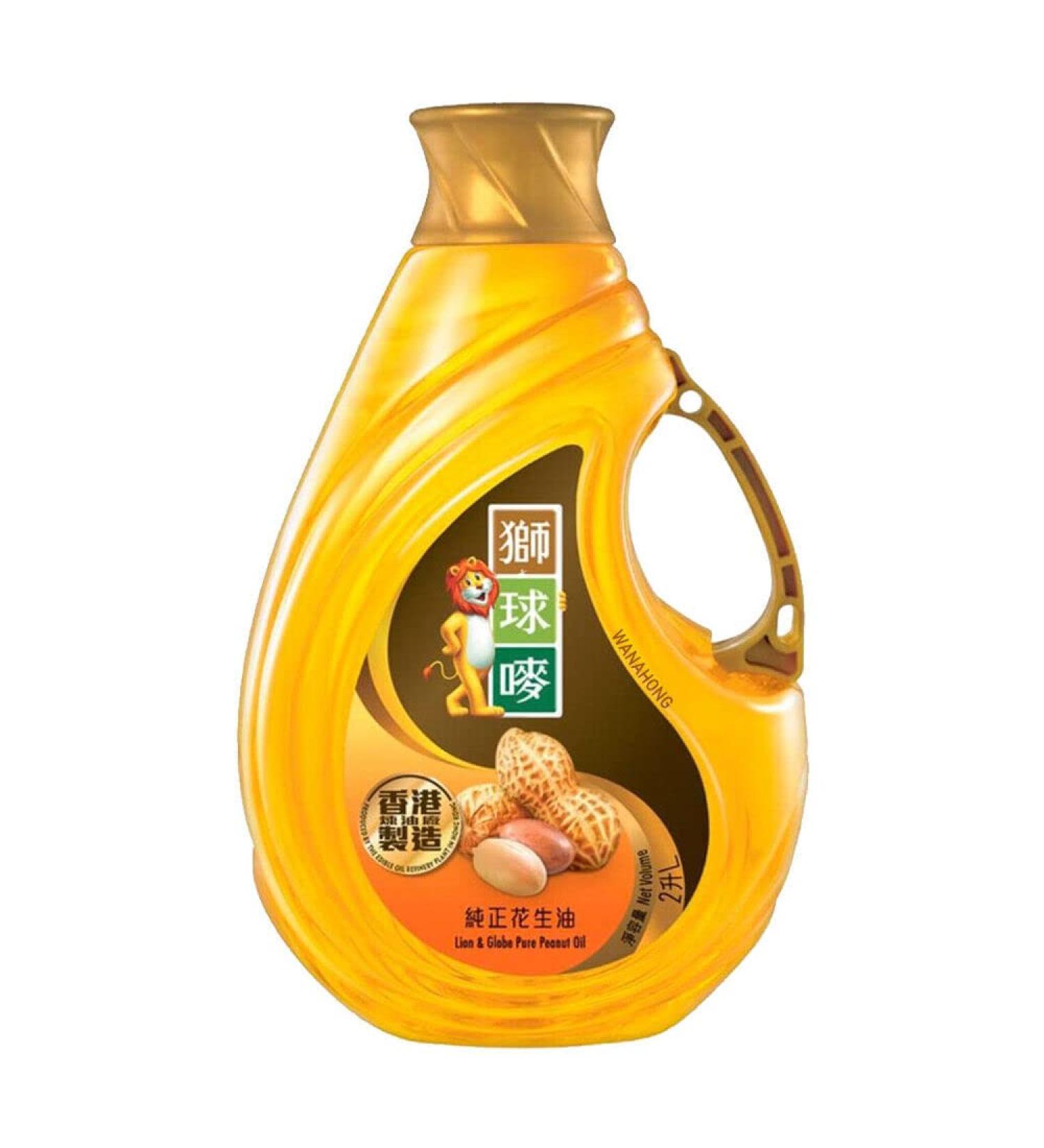 Lion & Globe Peanut Oil 2L