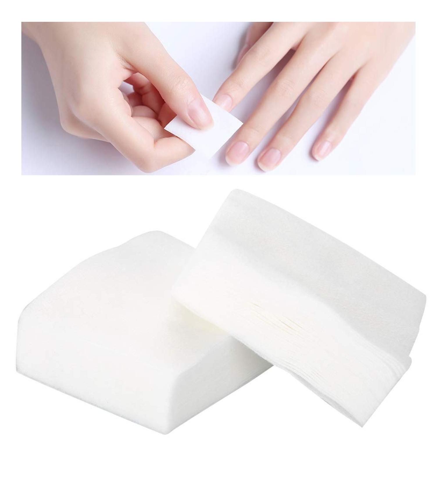 Buy 1600 Absorbent Disposable Cotton Pads - Ideal for Makeup Removal & Nail Polish Cleaning | Thin Soft & Durable - Buy Online on GoSupps.com