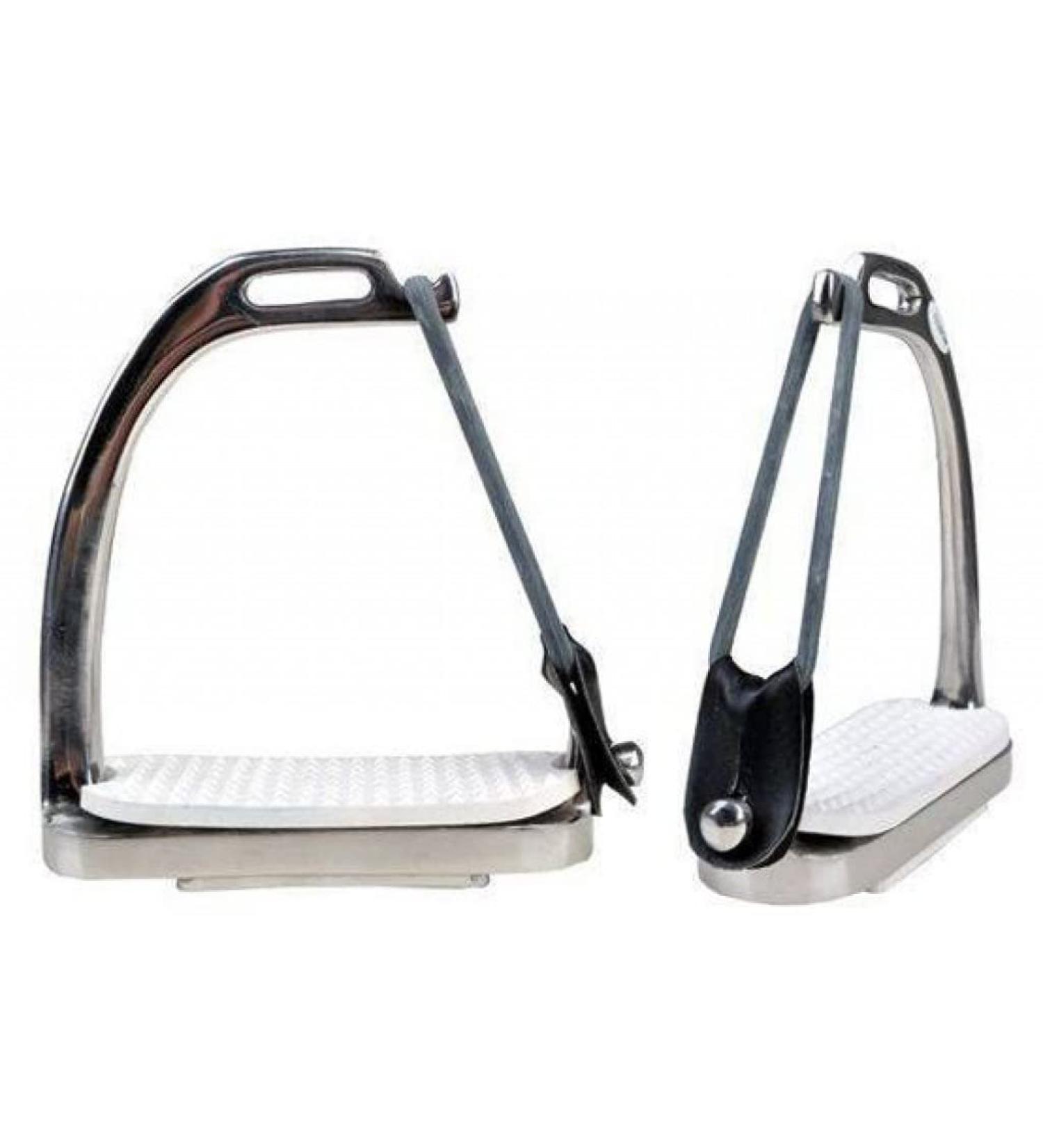 HKM safety stirrups made of stainless steel per pair 12