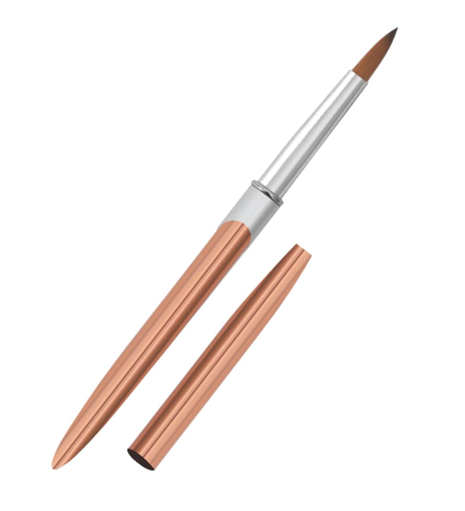Healeved Metal Rod Nail Art Pen Nail Art Liner Nail Art Pens Nail Art Brush Manicure Liner Brush Nail Brushes for Nail Art Nail Drawing Pens Striping Stripe Aluminum Manicure Tools 17.40X1.00X1.00CM As Shown - Buy Online on GoSupps.com