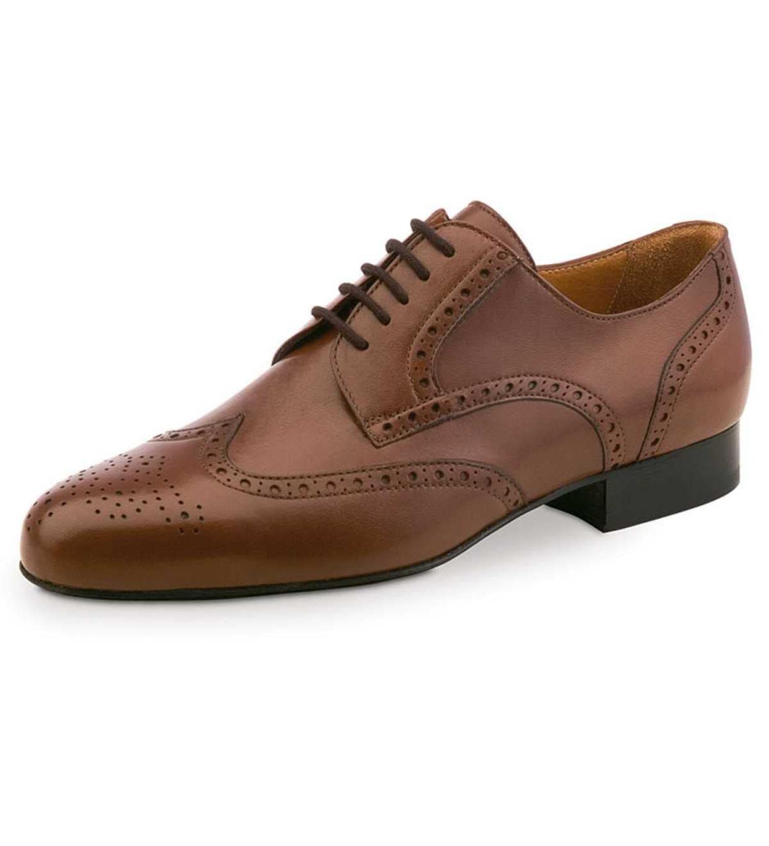 Werner Kern Men's Dance Shoes 28023 - Colour: Cognac - Size: UK 8.5
