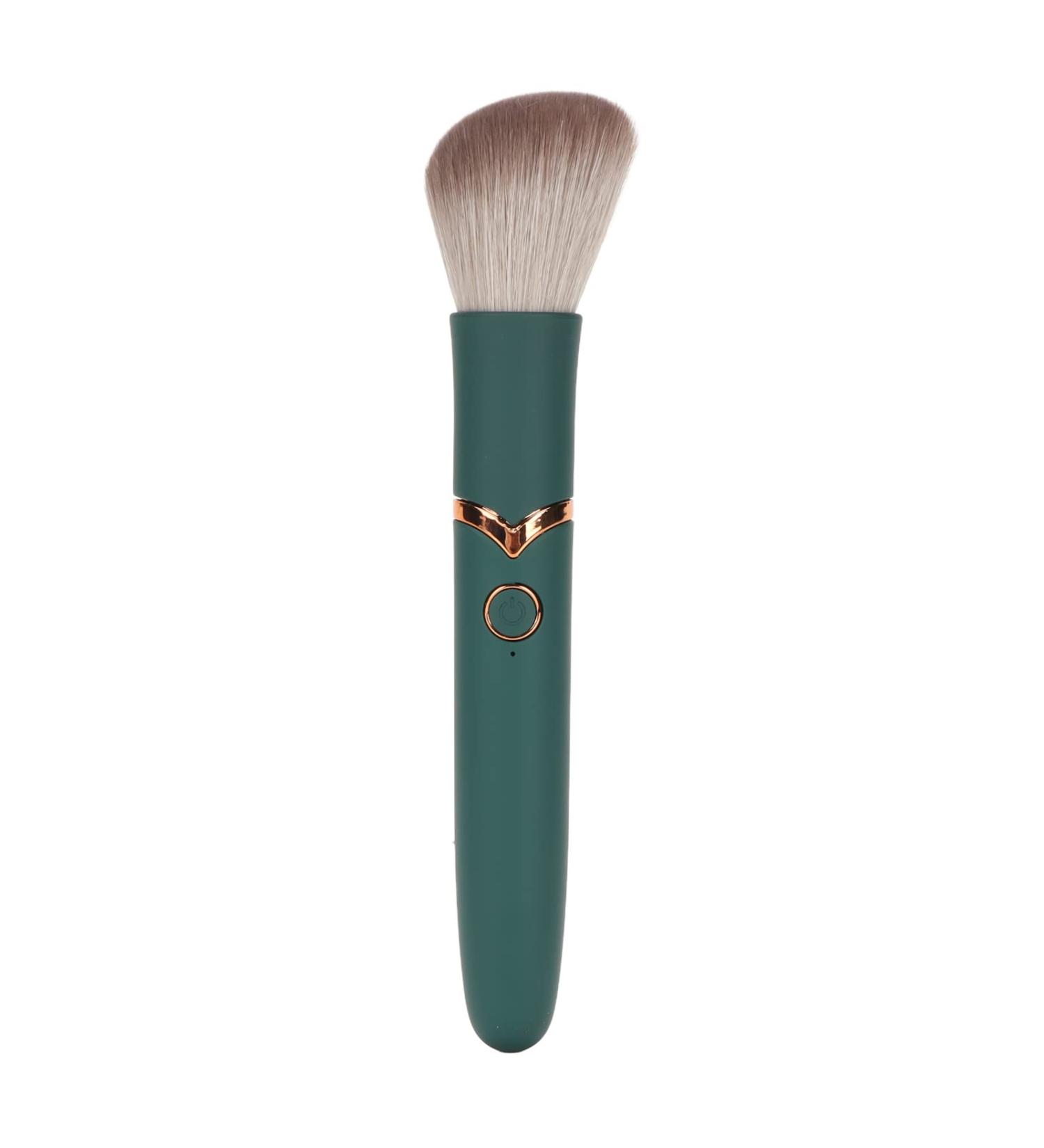 10 Gears Soft Fluffy Hair Electric Beauty Brush USB Rechargeable Makeup Brush Comfortable Soft Face Makeup Brush for Home Travel Use - Buy Online on GoSupps.com