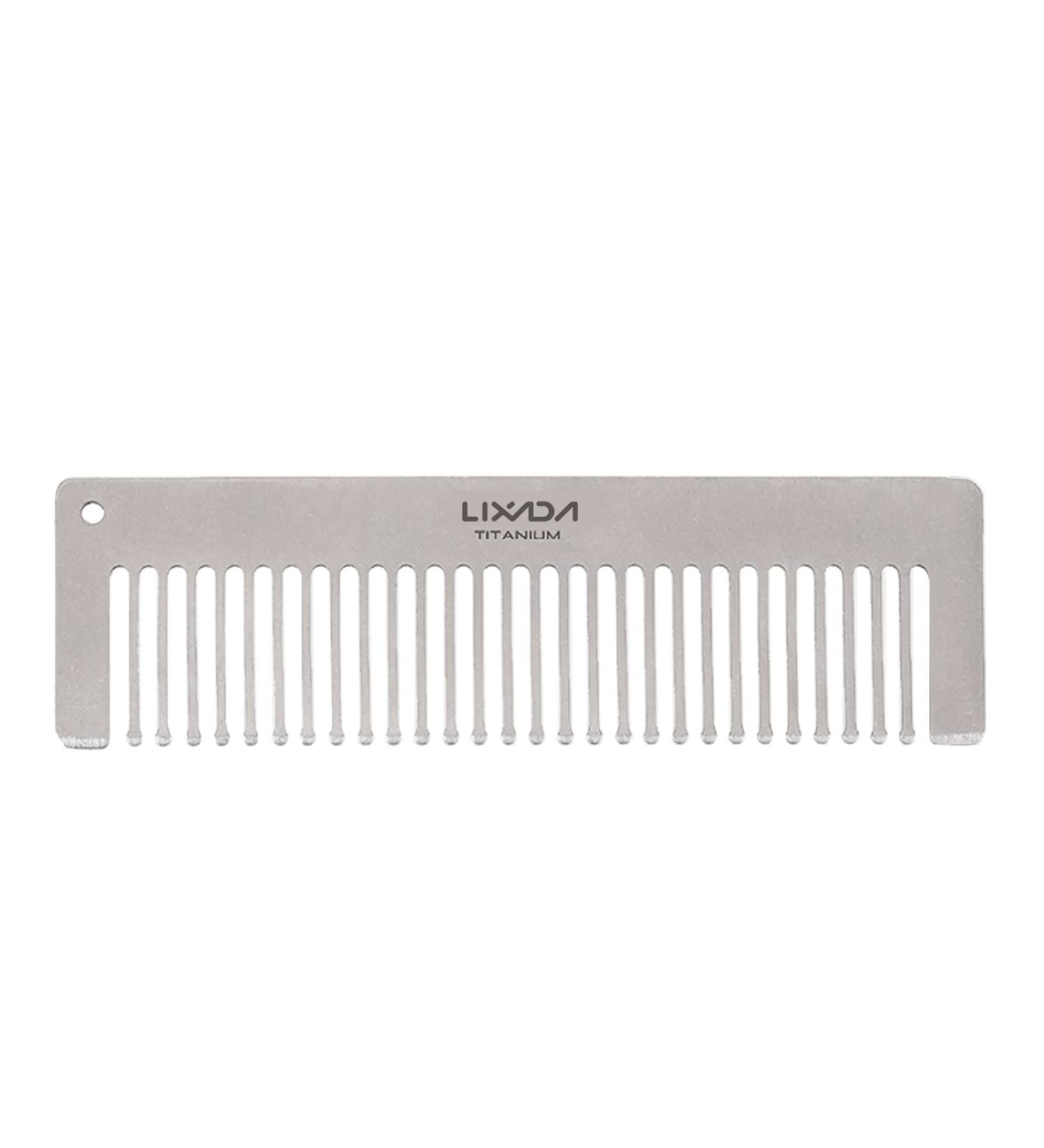 SHUBIAO Titanium Comb Titanium Comb Anti-Static Hair Beared Comb Pocket Comb - Buy Online on GoSupps.com
