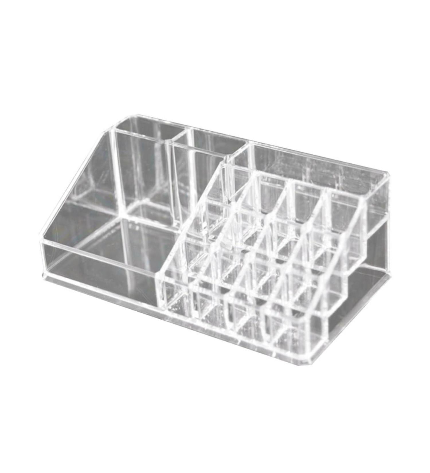 Gogogmee Box Blusher Storage Pressed Stand for Case Eye Display Acrylic Shadow Powder Cosmetic Lip Lipsticks - Buy Online on GoSupps.com