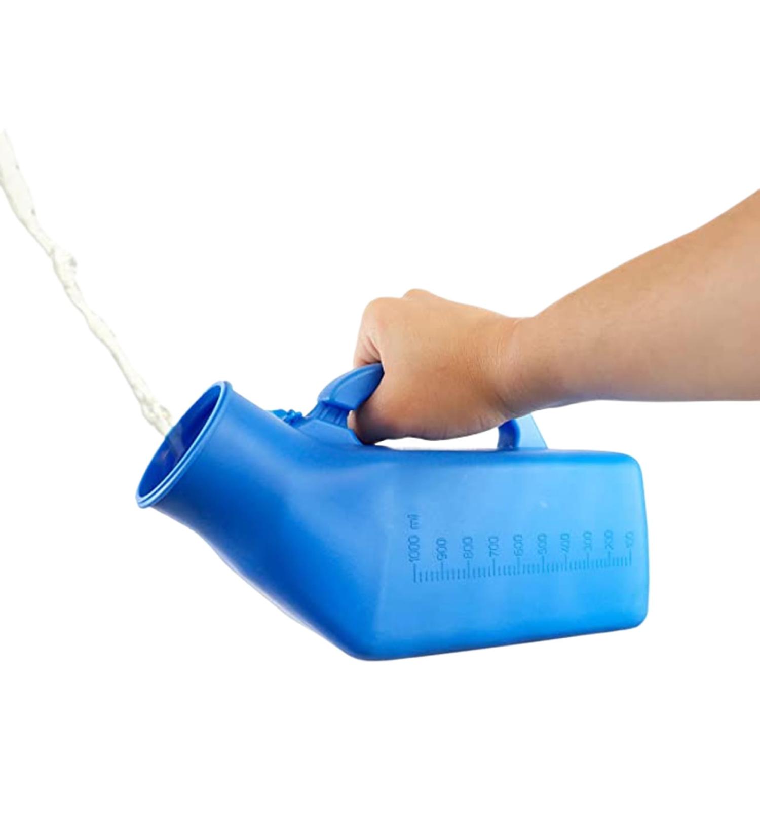 Male Urine Bottles Portable Pee Bottles Spill Proof Men Urine for Travel Hospitals Emergency 1200ML Urinals - Buy Online on GoSupps.com