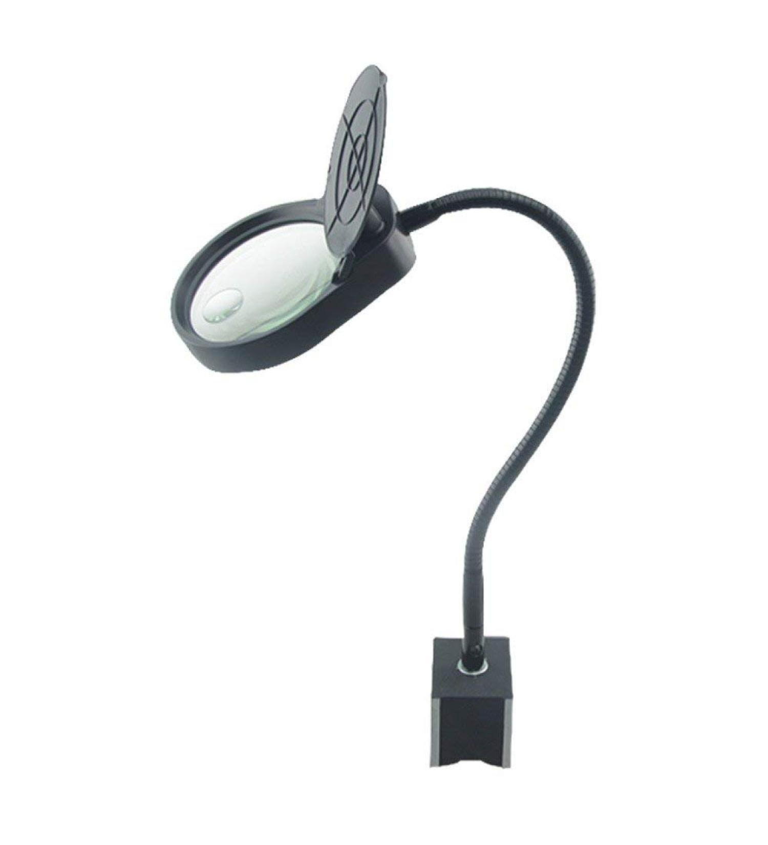 (3X / 10X) Folding Optical Lens Magnifier HD Magnifier with 26 LED Lights for Elderly Youth Professionals Reading Books Electronic Repair Blackk Made in China - Buy Online on GoSupps.com