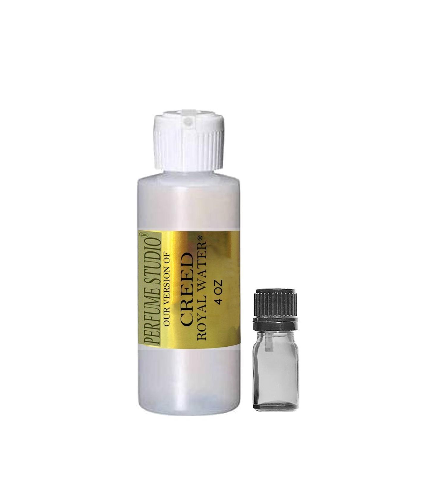 IMPRESSION Oil - 100% Pure Undiluted No Alcohol Free 5ml Empty Glass Euro Dropper Compatible with ROYAL WATER 4oz