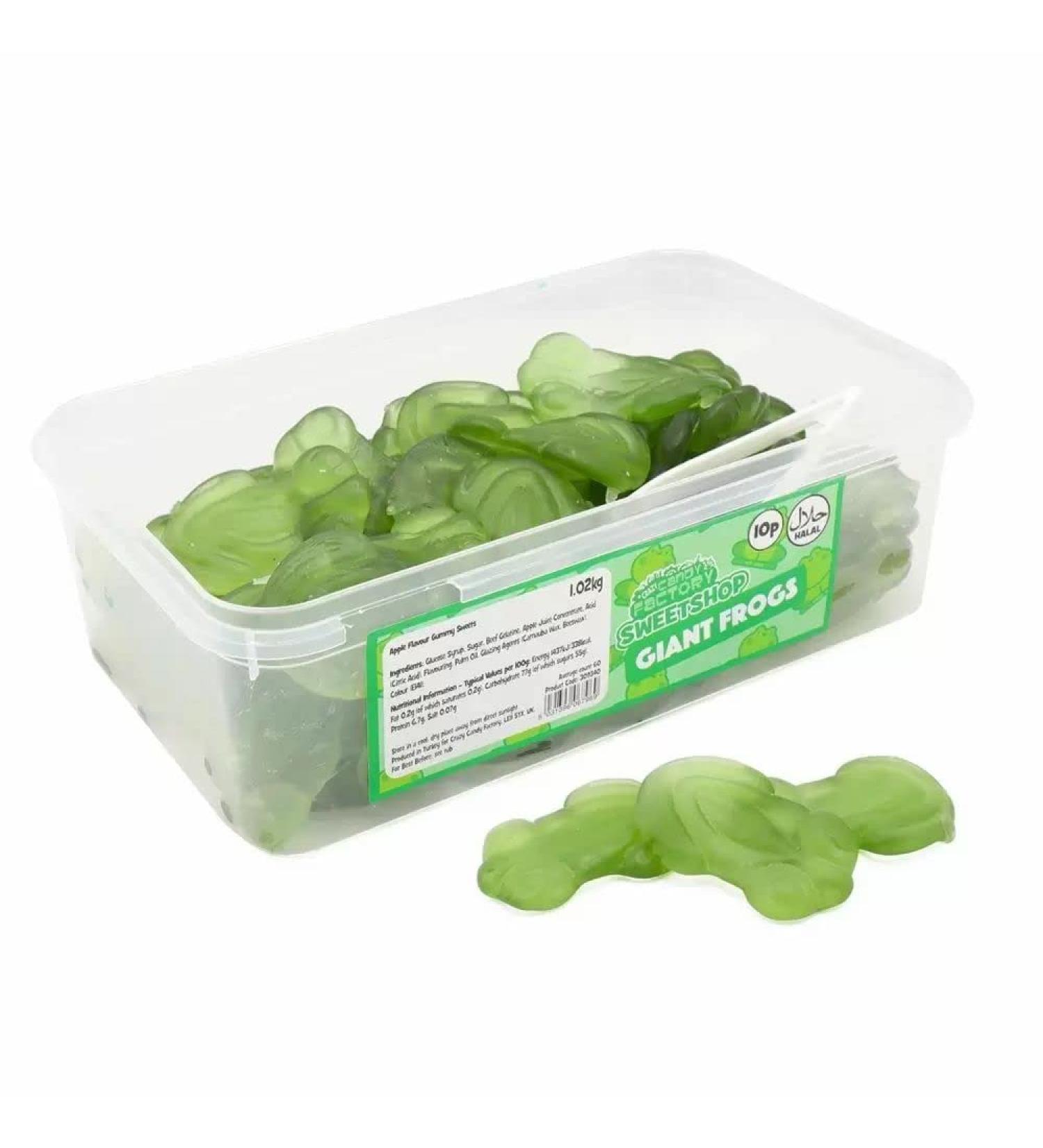 Giant Frogs - 1000g Gummy Sweets