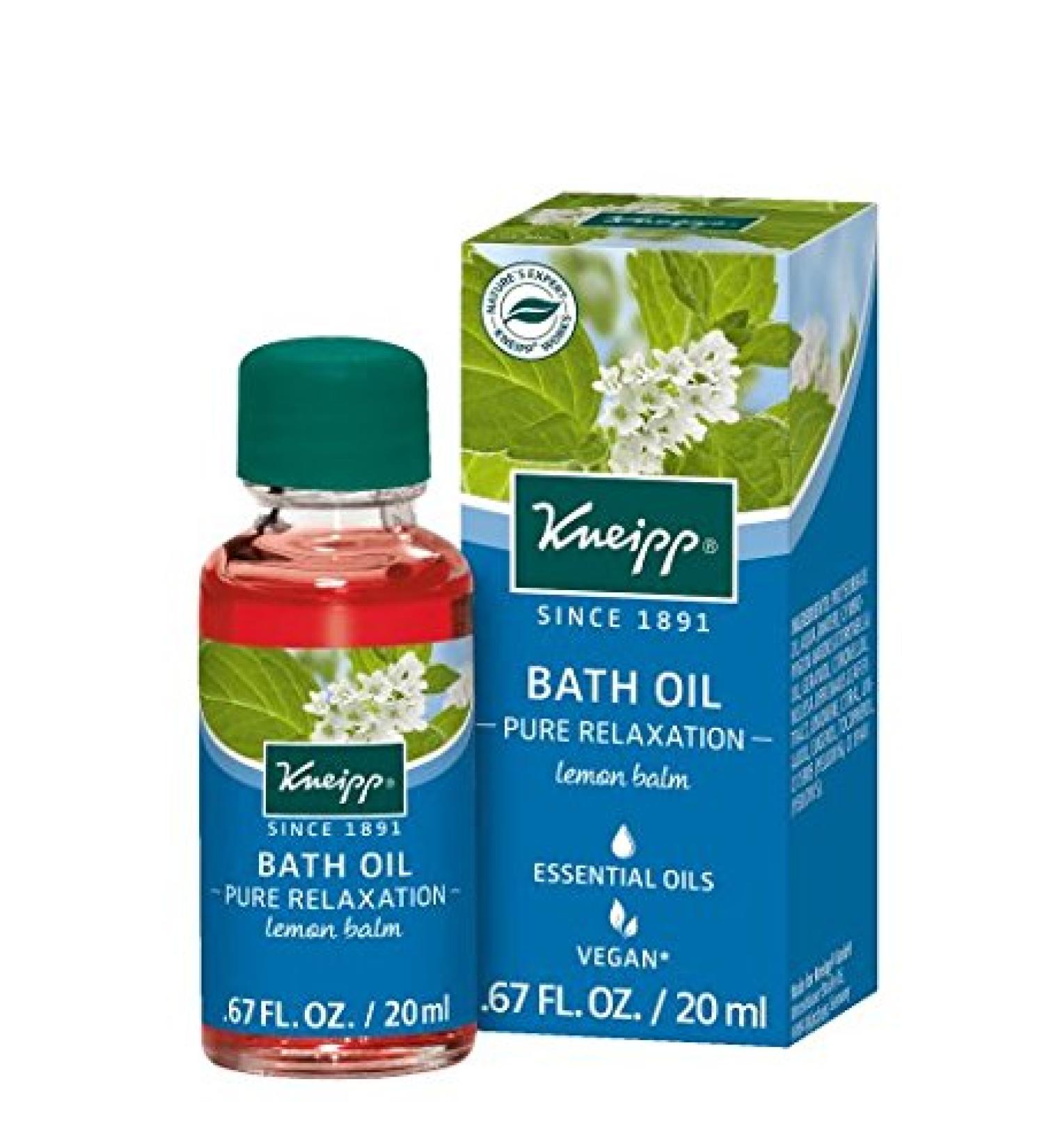 Kneipp Bath Oil 20ml Pure Relaxation pack of 4 (4 x 20 ml)